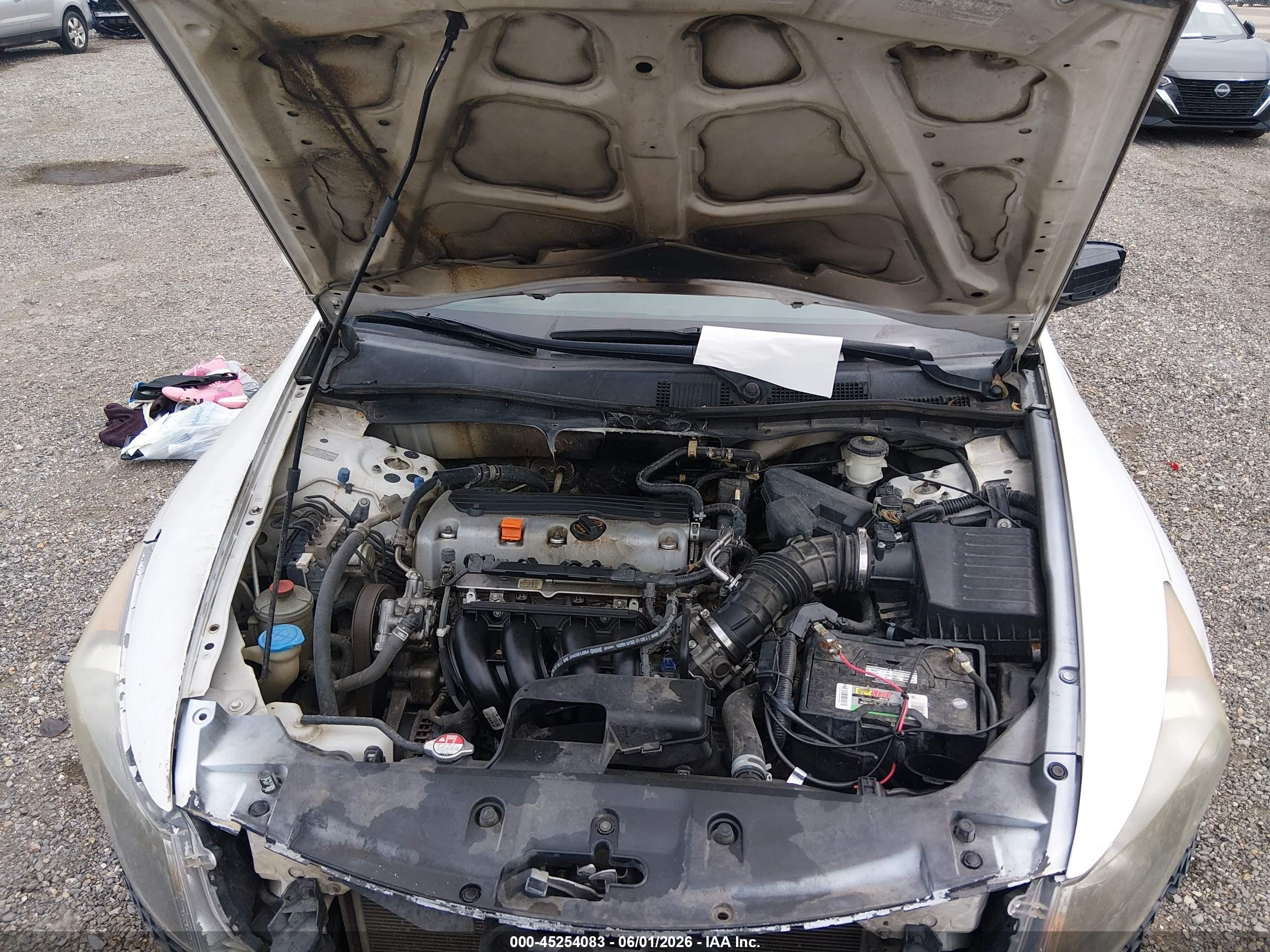 2011 Honda Accord 2.4 Se White vin: 1HGCP2F6XBA125974
