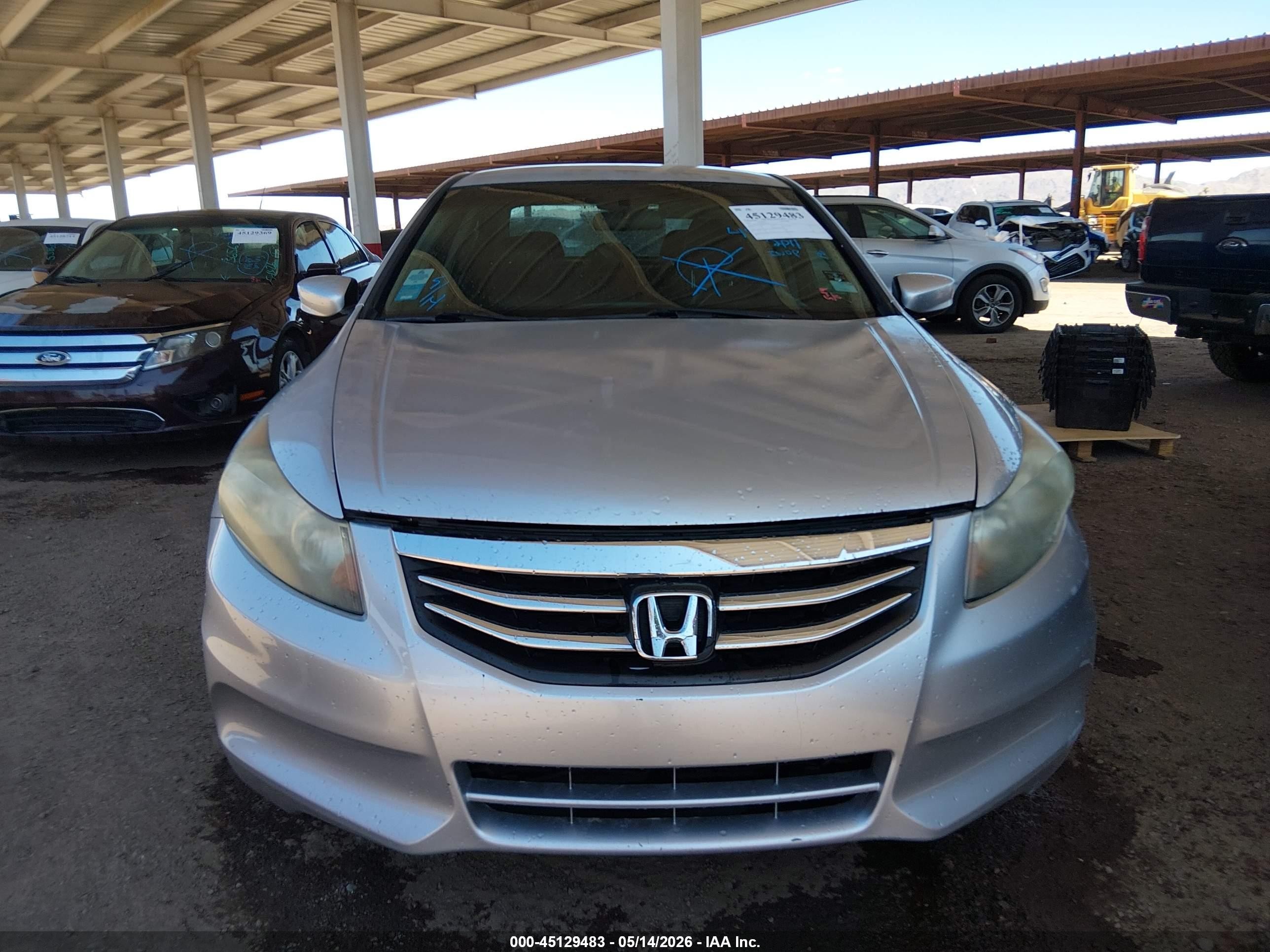 2011 Honda Accord 2.4 Se Серый vin: 1HGCP2F6XBA147179