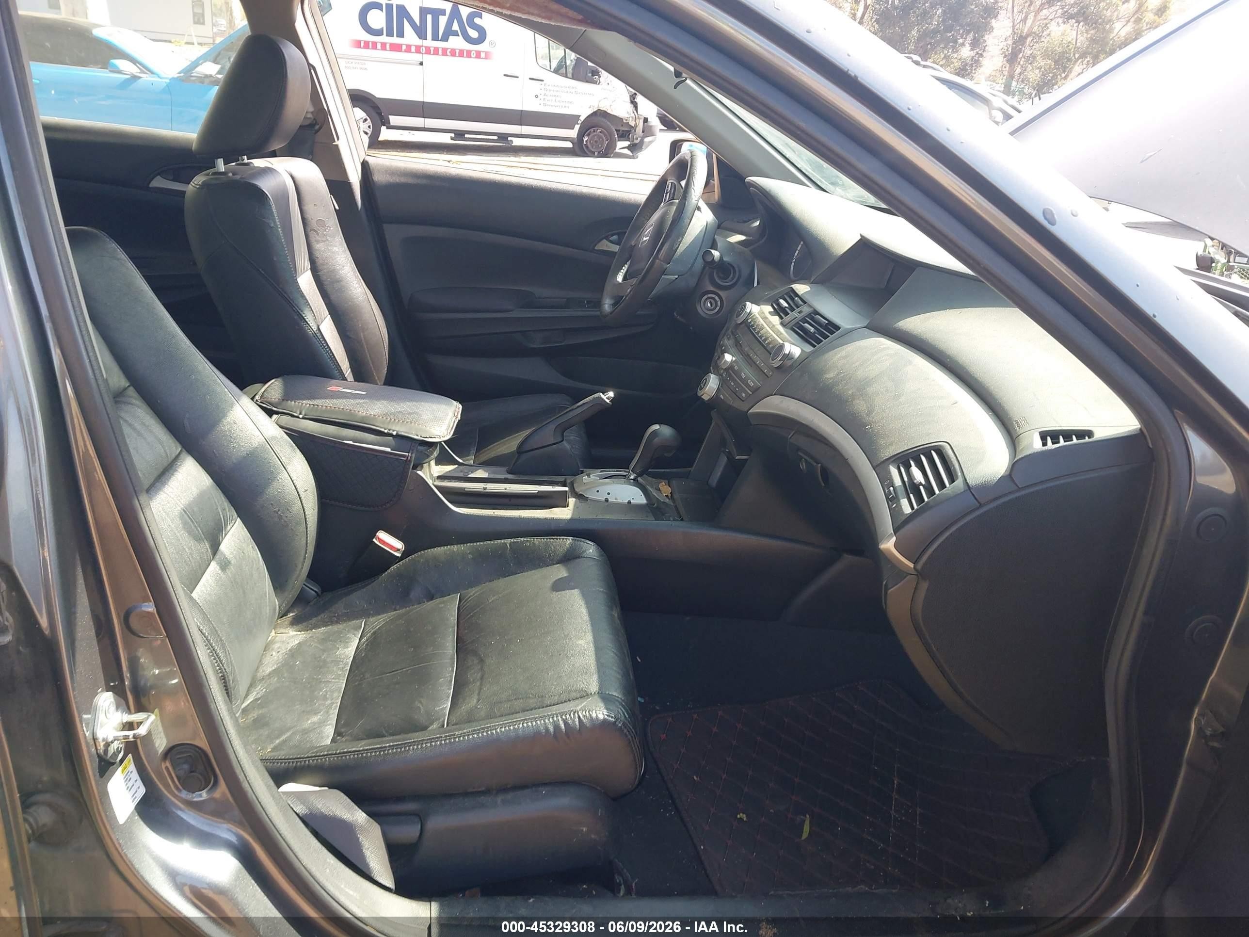 2012 Honda Accord 2.4 Se Серый vin: 1HGCP2F6XCA029053