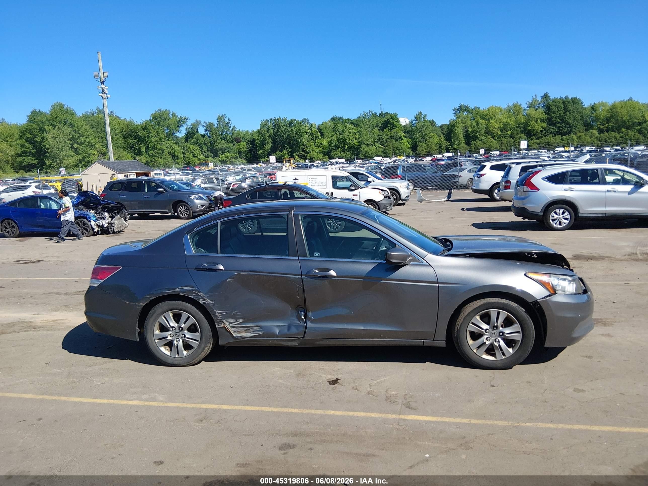2012 Honda Accord 2.4 Se Silver vin: 1HGCP2F6XCA050808