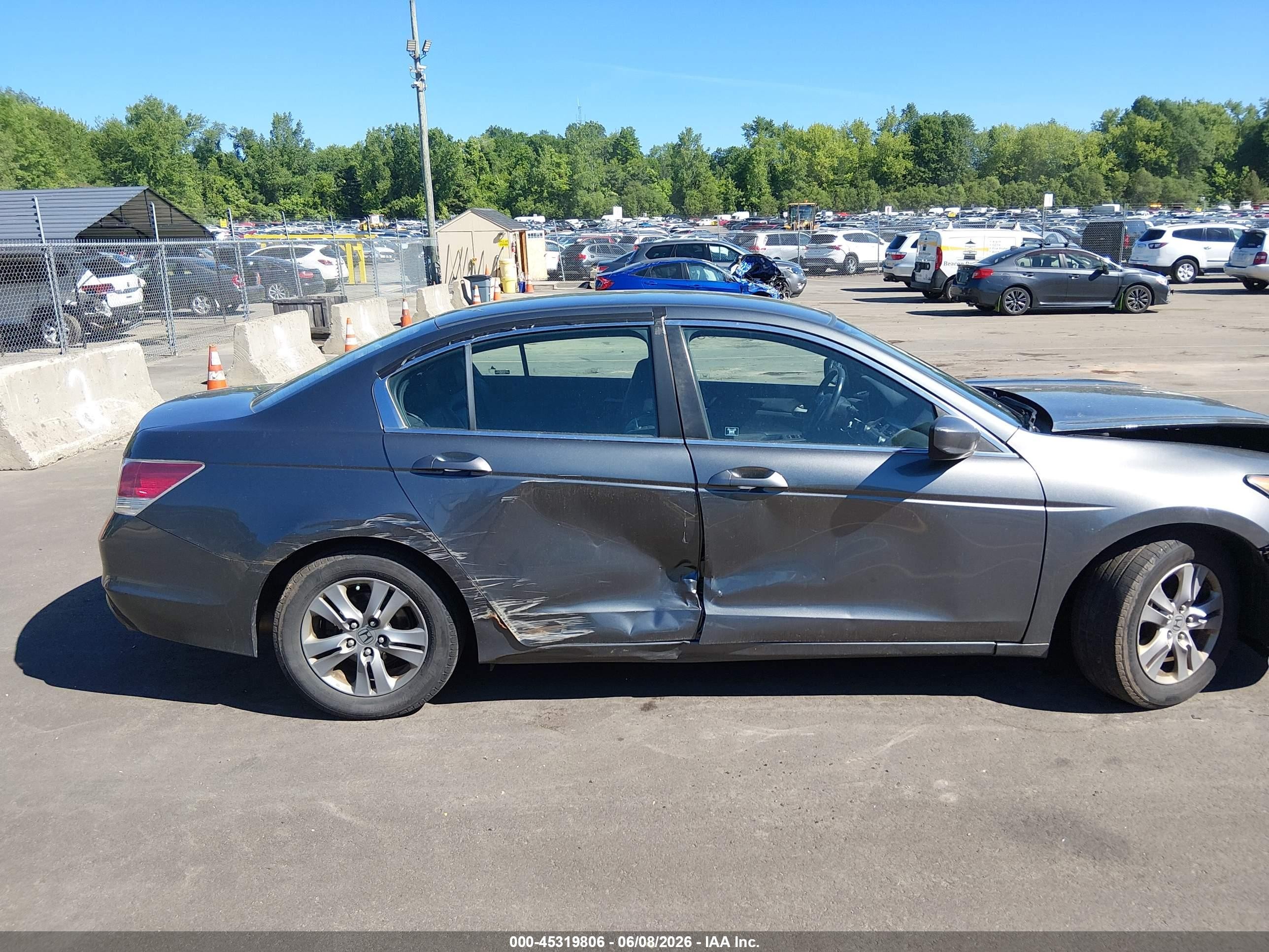 2012 Honda Accord 2.4 Se Silver vin: 1HGCP2F6XCA050808