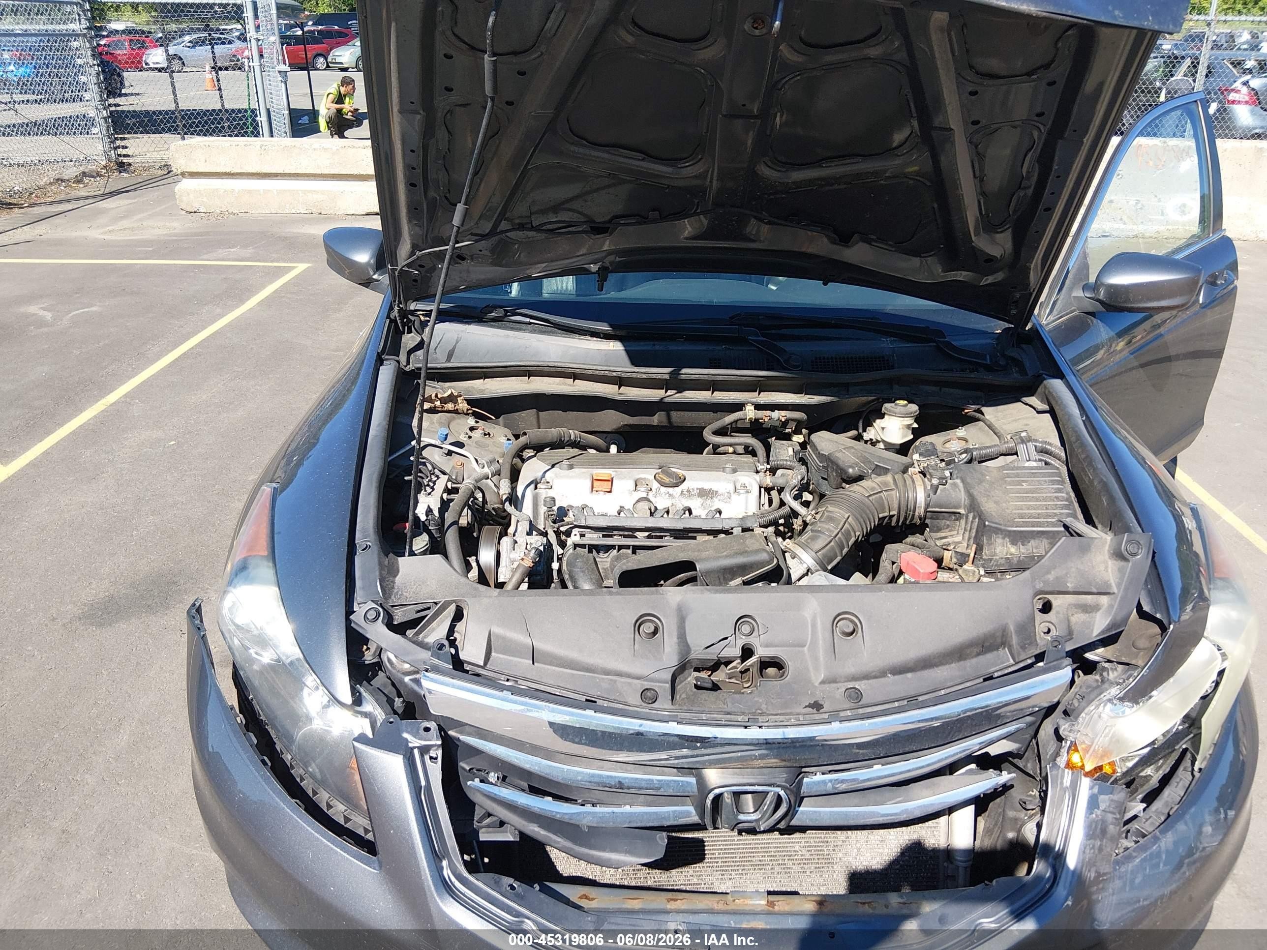 2012 Honda Accord 2.4 Se Silver vin: 1HGCP2F6XCA050808