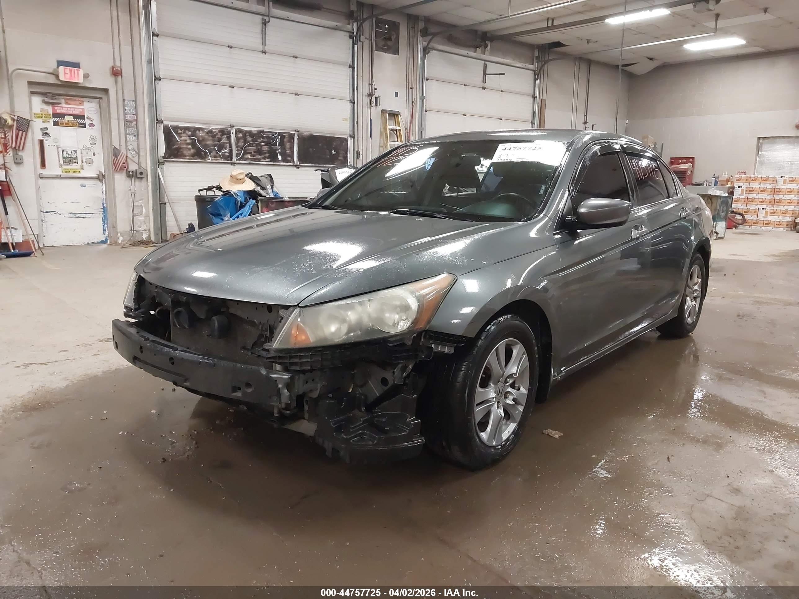 2012 Honda Accord 2.4 Se Серый vin: 1HGCP2F6XCA057094