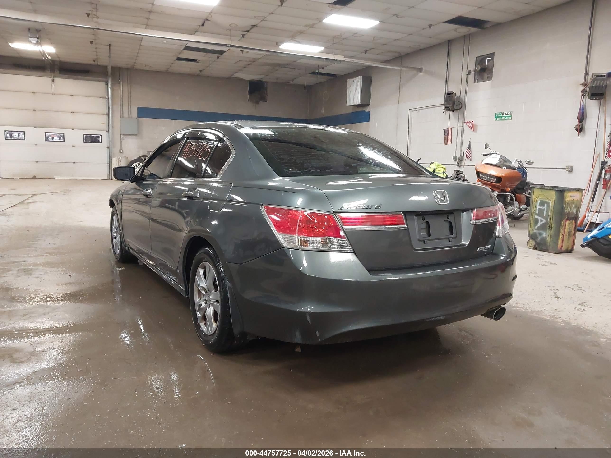 2012 Honda Accord 2.4 Se Серый vin: 1HGCP2F6XCA057094