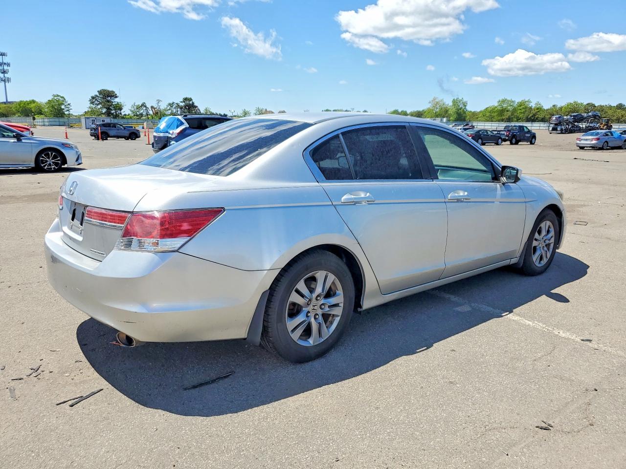2012 Honda Accord Se Silver vin: 1HGCP2F6XCA083243