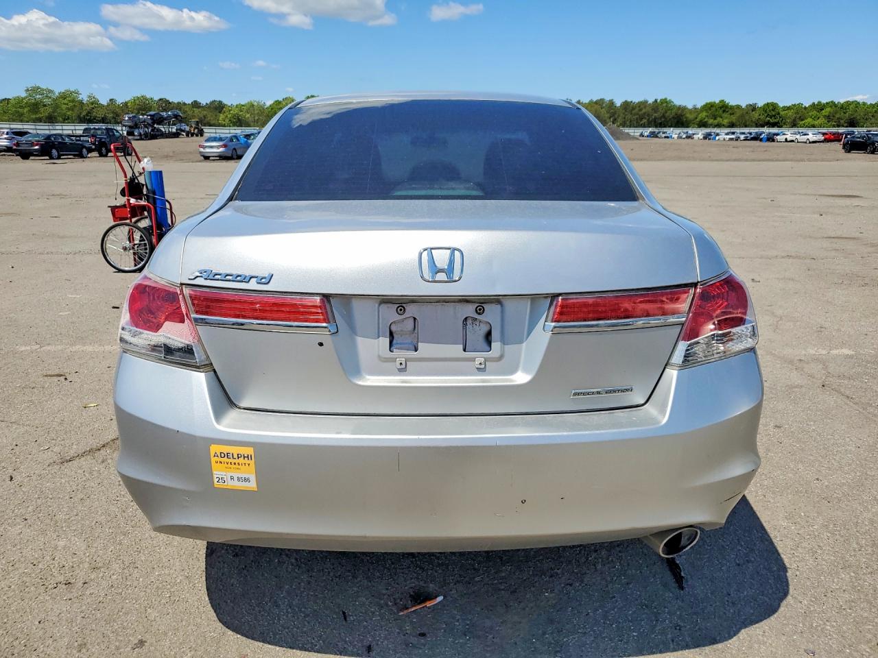 2012 Honda Accord Se Silver vin: 1HGCP2F6XCA083243