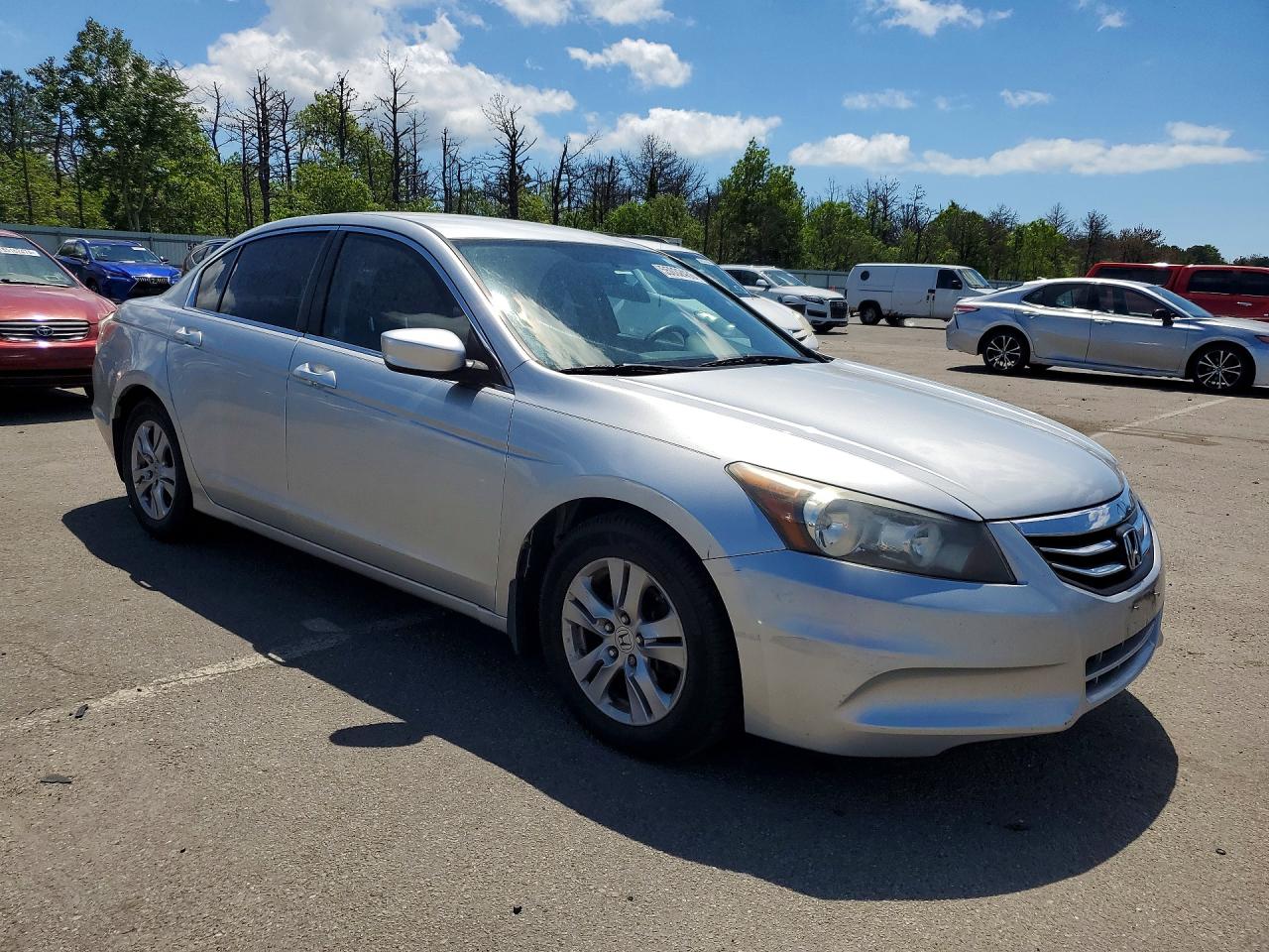 2012 Honda Accord Se Silver vin: 1HGCP2F6XCA083243