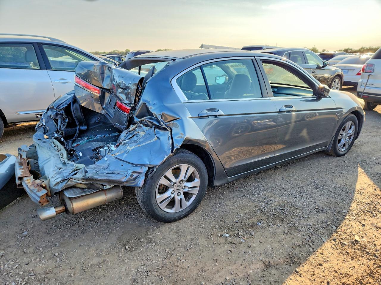 2012 Honda Accord Se Gray vin: 1HGCP2F6XCA083582