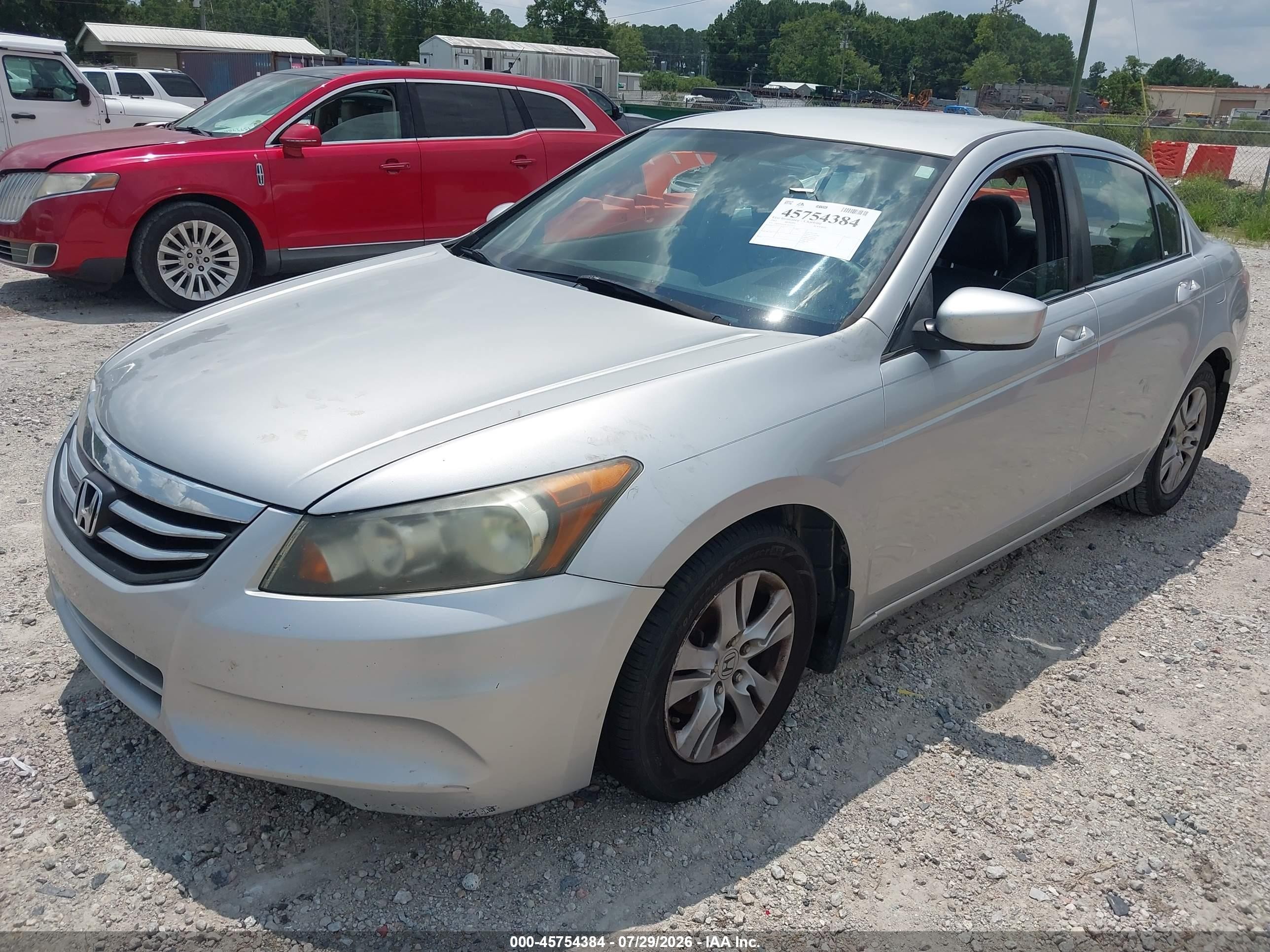 2012 Honda Accord 2.4 Se Серый vin: 1HGCP2F6XCA103412
