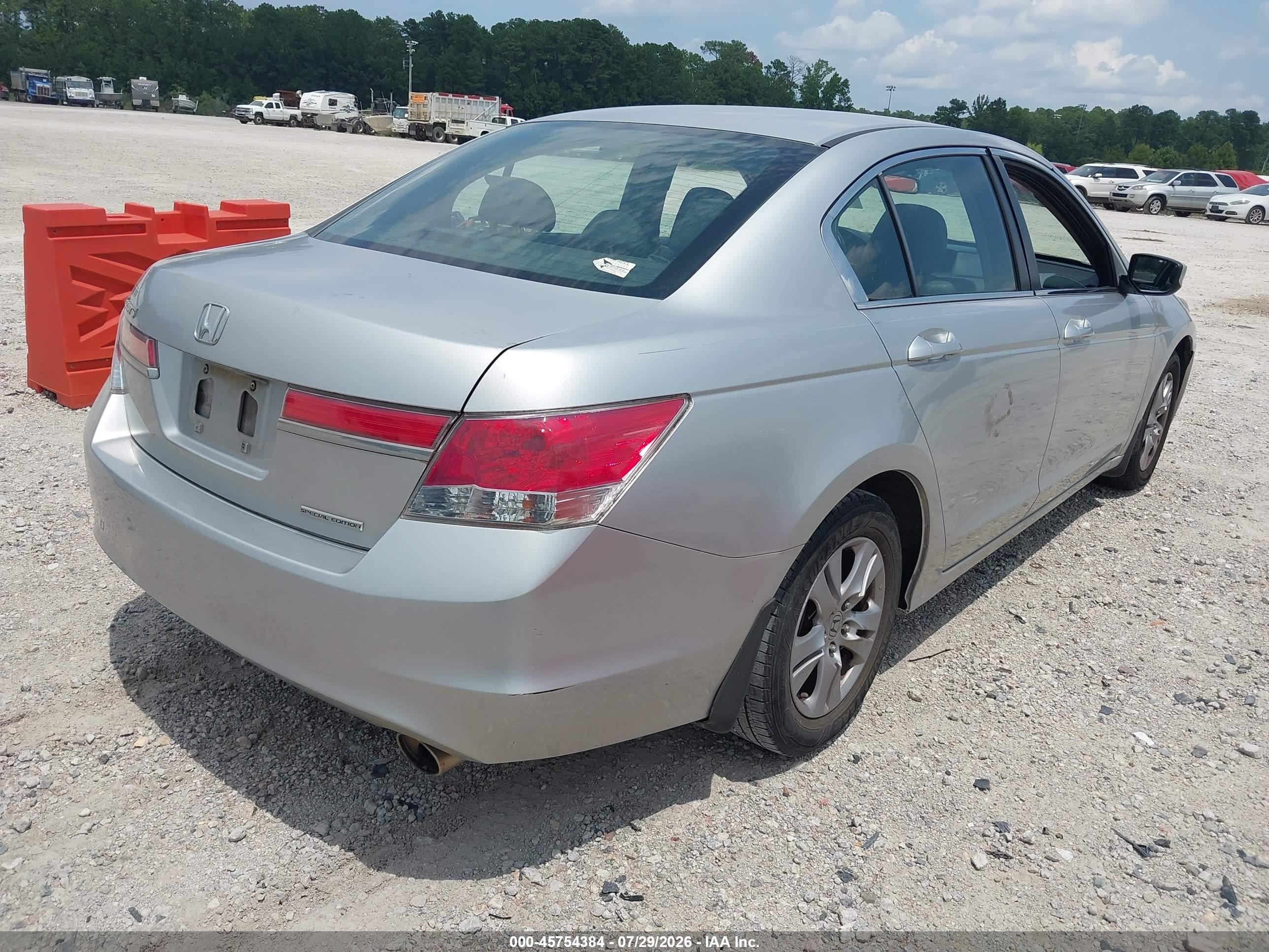 2012 Honda Accord 2.4 Se Серый vin: 1HGCP2F6XCA103412