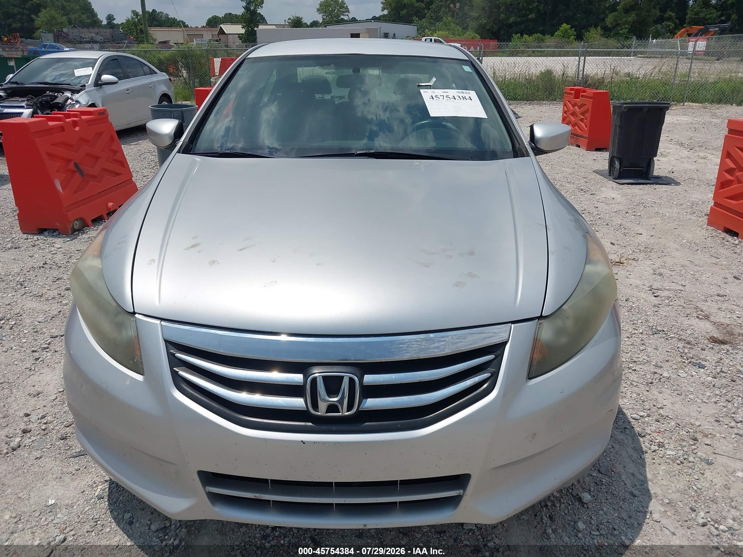 2012 Honda Accord 2.4 Se Серый vin: 1HGCP2F6XCA103412