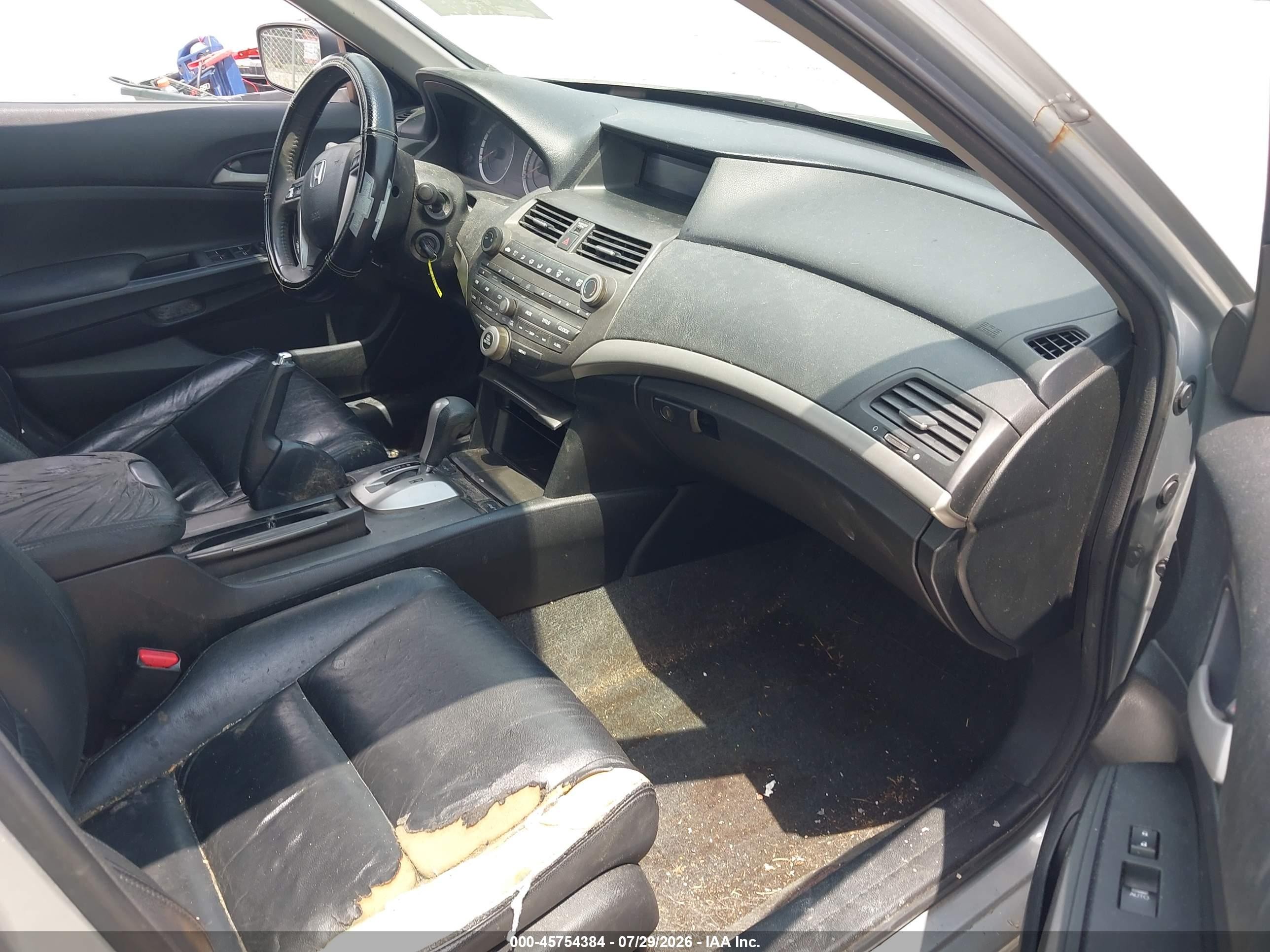 2012 Honda Accord 2.4 Se Серый vin: 1HGCP2F6XCA103412