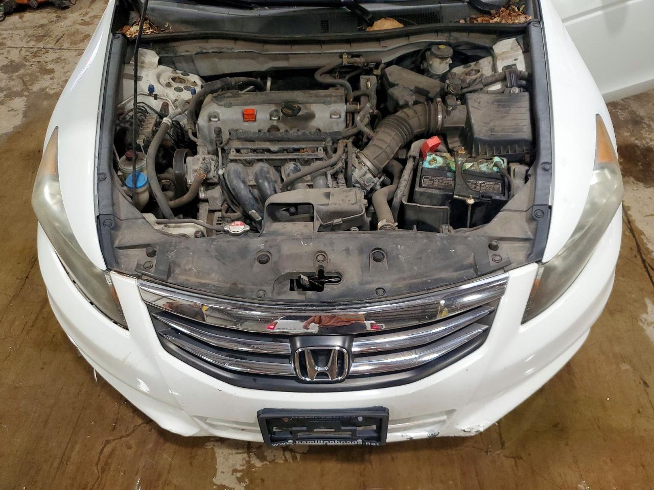 2012 Honda Accord Se White vin: 1HGCP2F6XCA108156