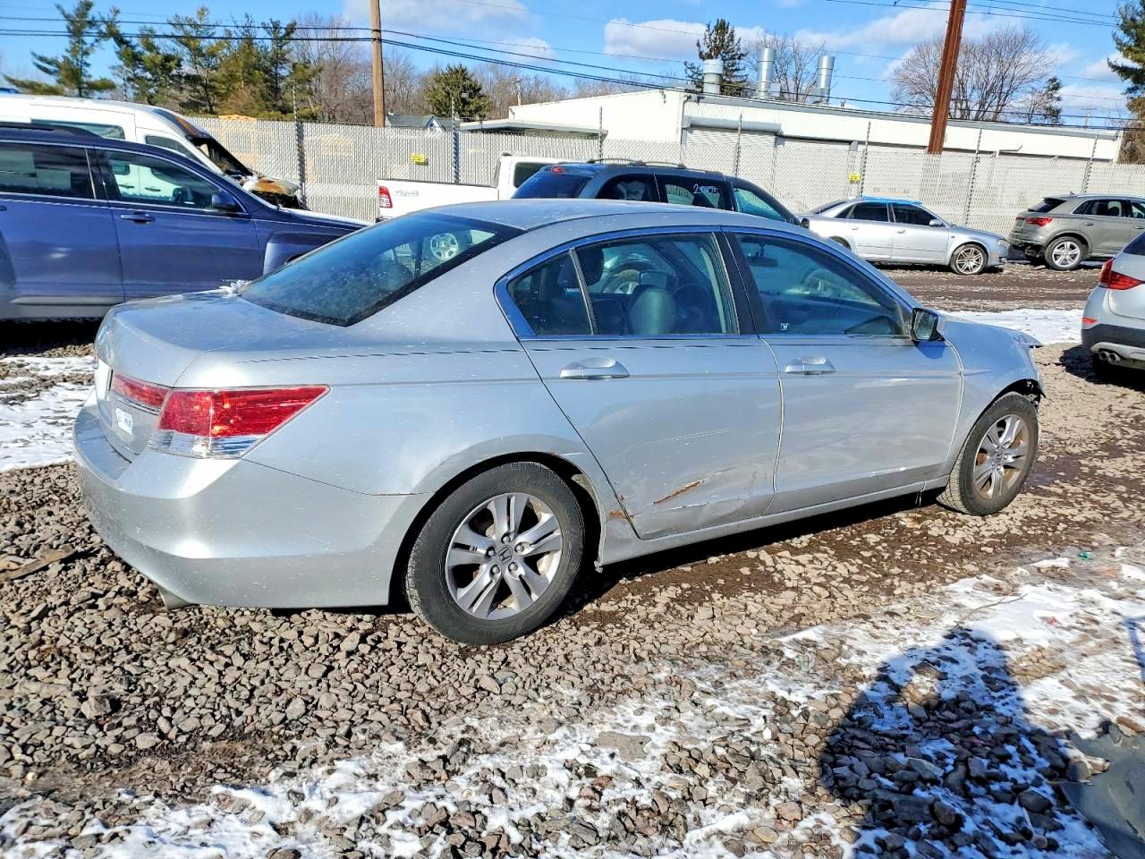 2012 Honda Accord Se Silver vin: 1HGCP2F6XCA112353