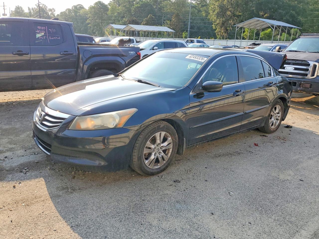 2012 Honda Accord Se Черный vin: 1HGCP2F6XCA116841