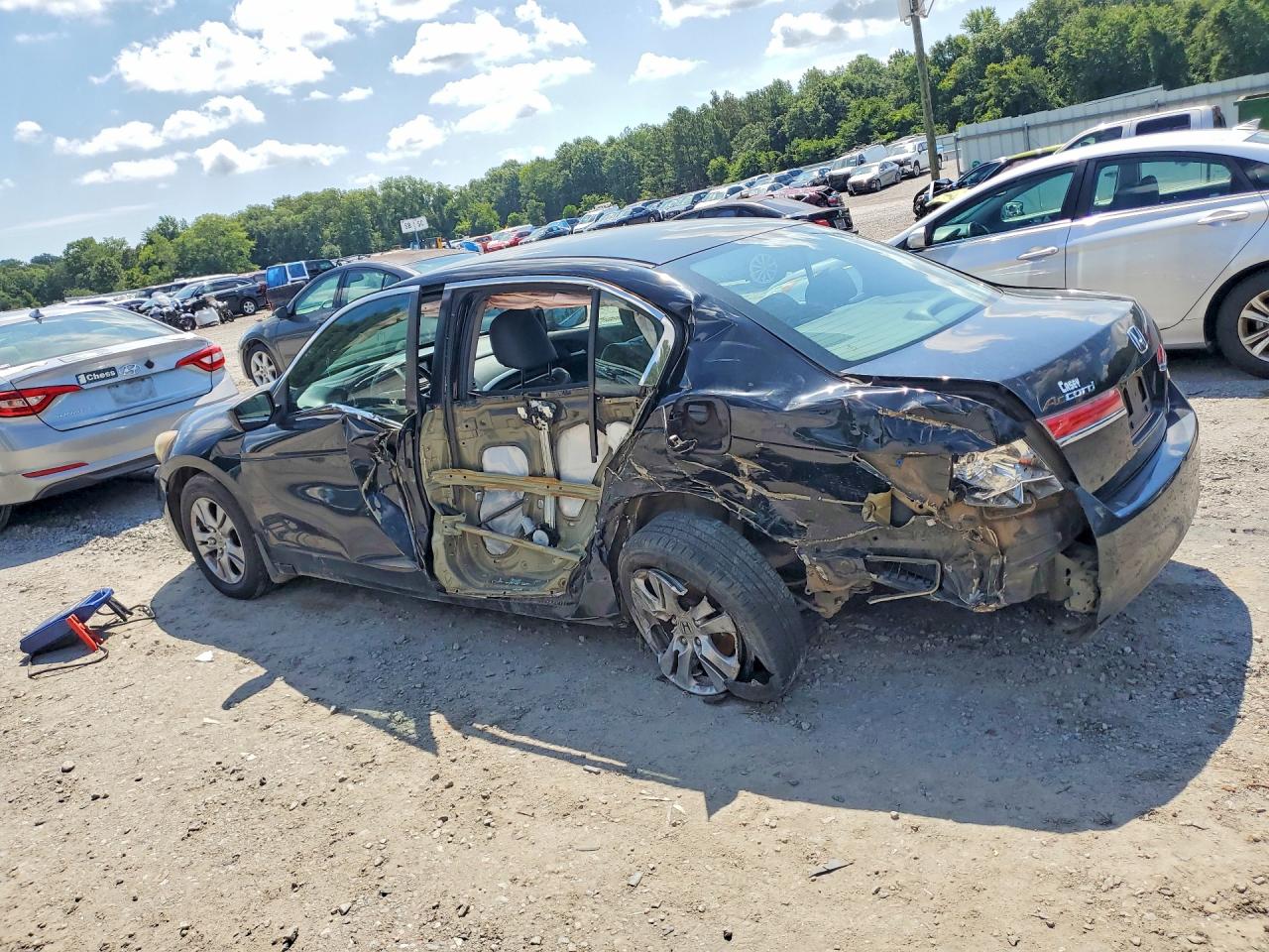 2012 Honda Accord Se Черный vin: 1HGCP2F6XCA125801