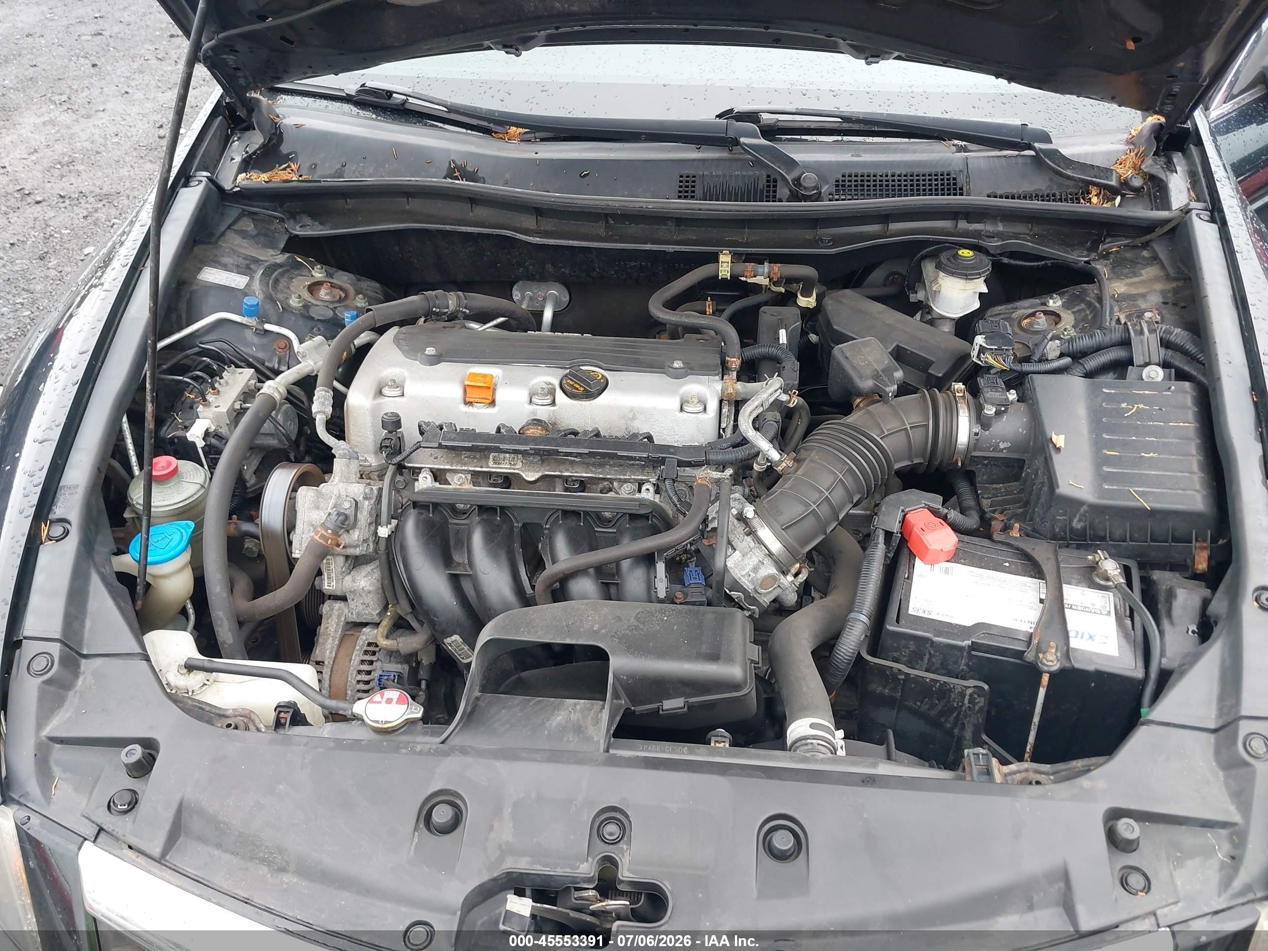 2012 Honda Accord 2.4 Se Black vin: 1HGCP2F6XCA138421