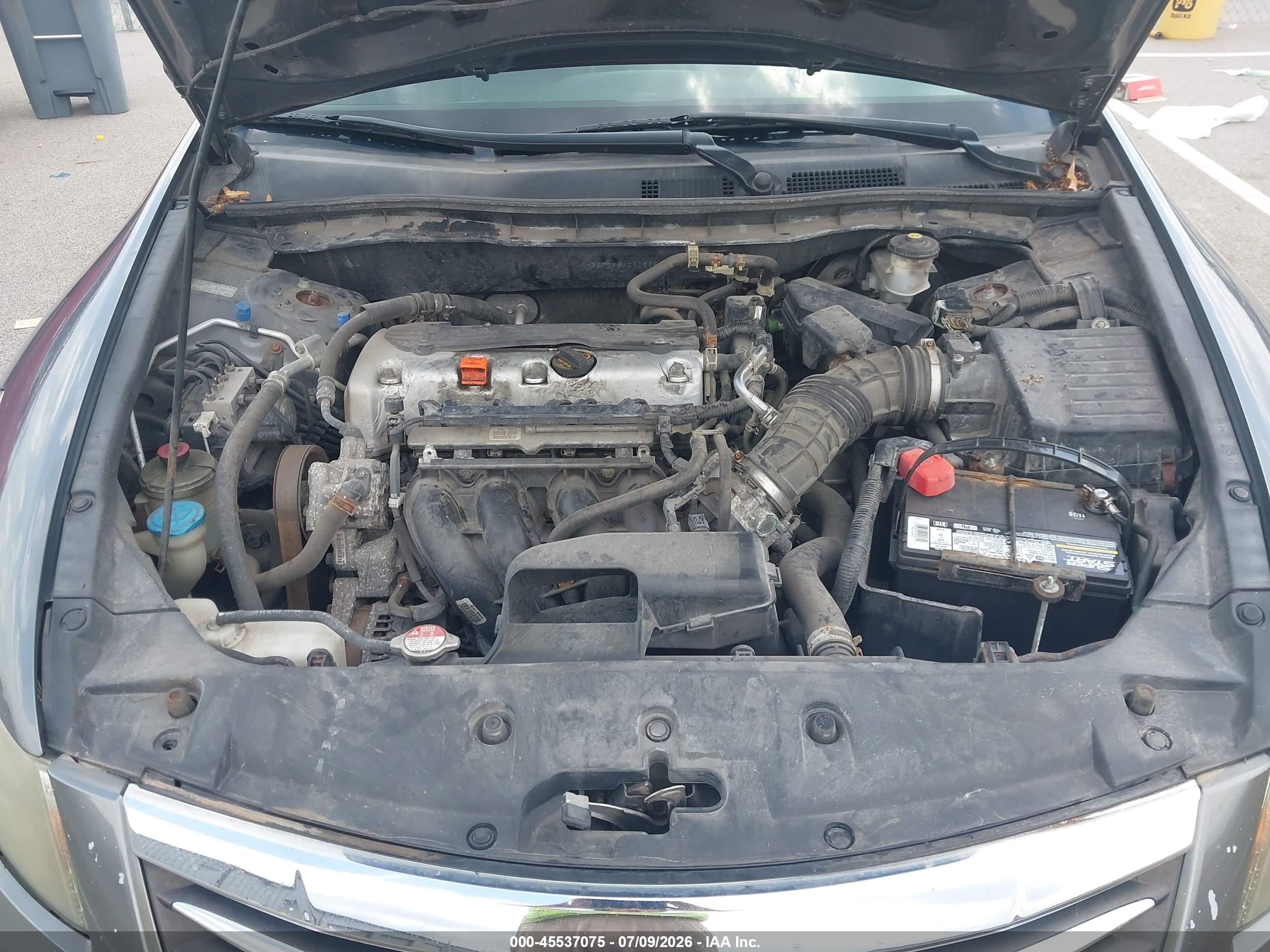 2012 Honda Accord 2.4 Se Gray vin: 1HGCP2F6XCA159575