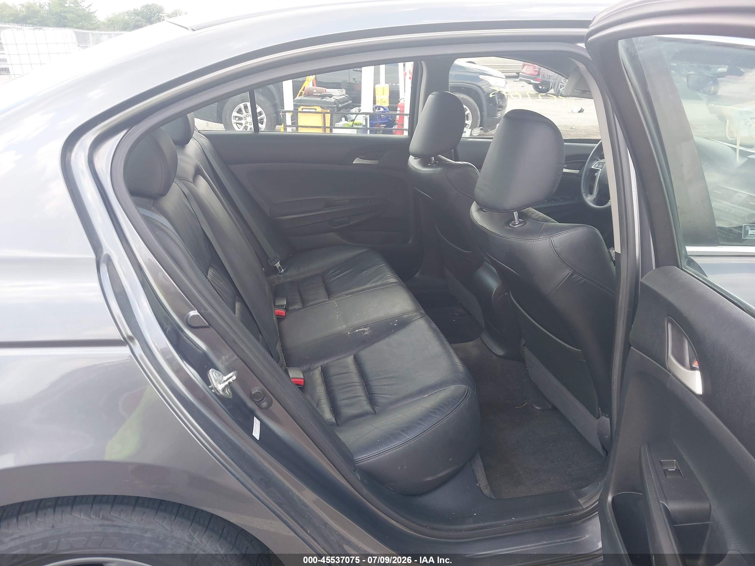 2012 Honda Accord 2.4 Se Gray vin: 1HGCP2F6XCA159575