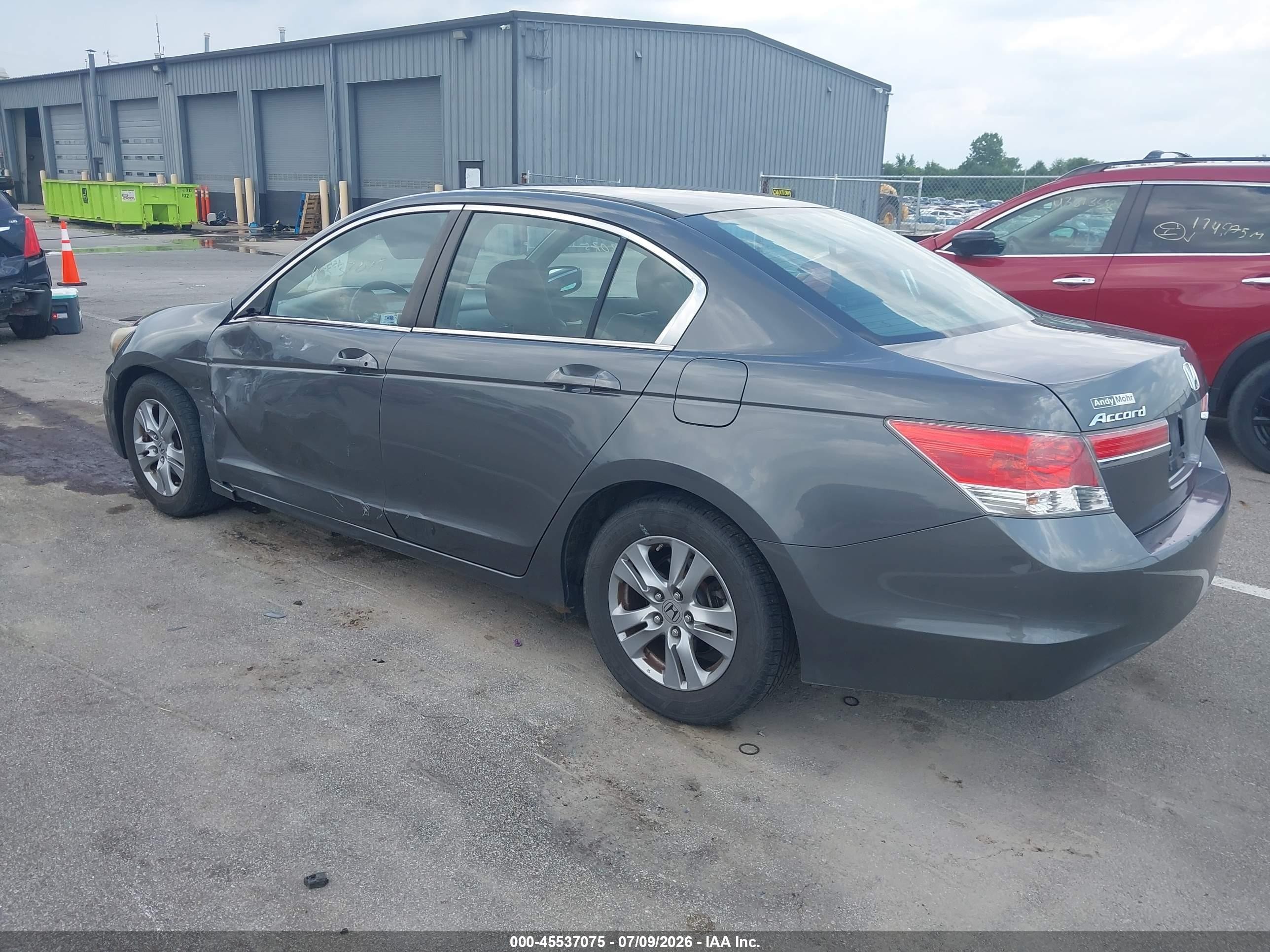 2012 Honda Accord 2.4 Se Gray vin: 1HGCP2F6XCA159575