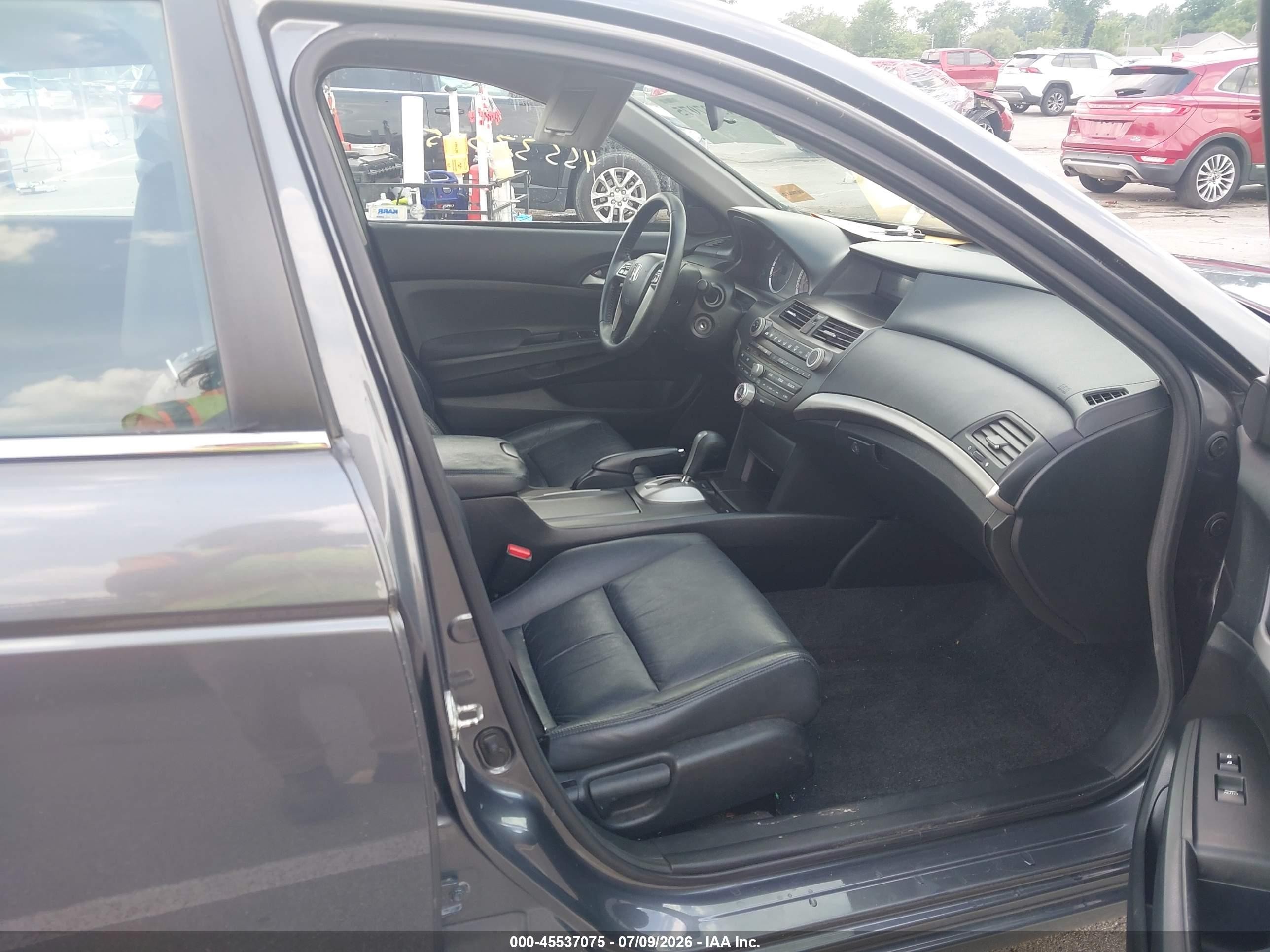 2012 Honda Accord 2.4 Se Gray vin: 1HGCP2F6XCA159575