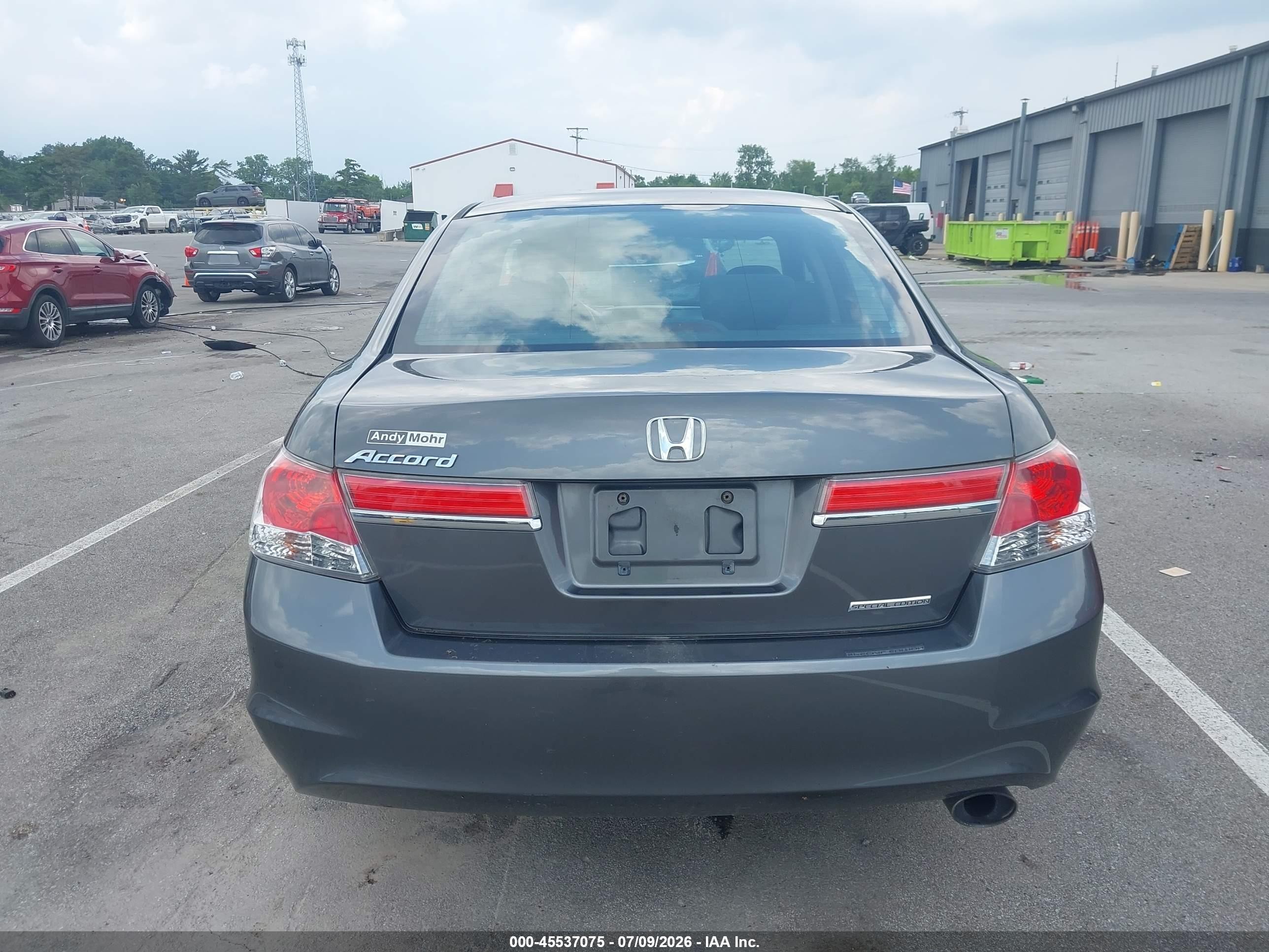 2012 Honda Accord 2.4 Se Gray vin: 1HGCP2F6XCA159575