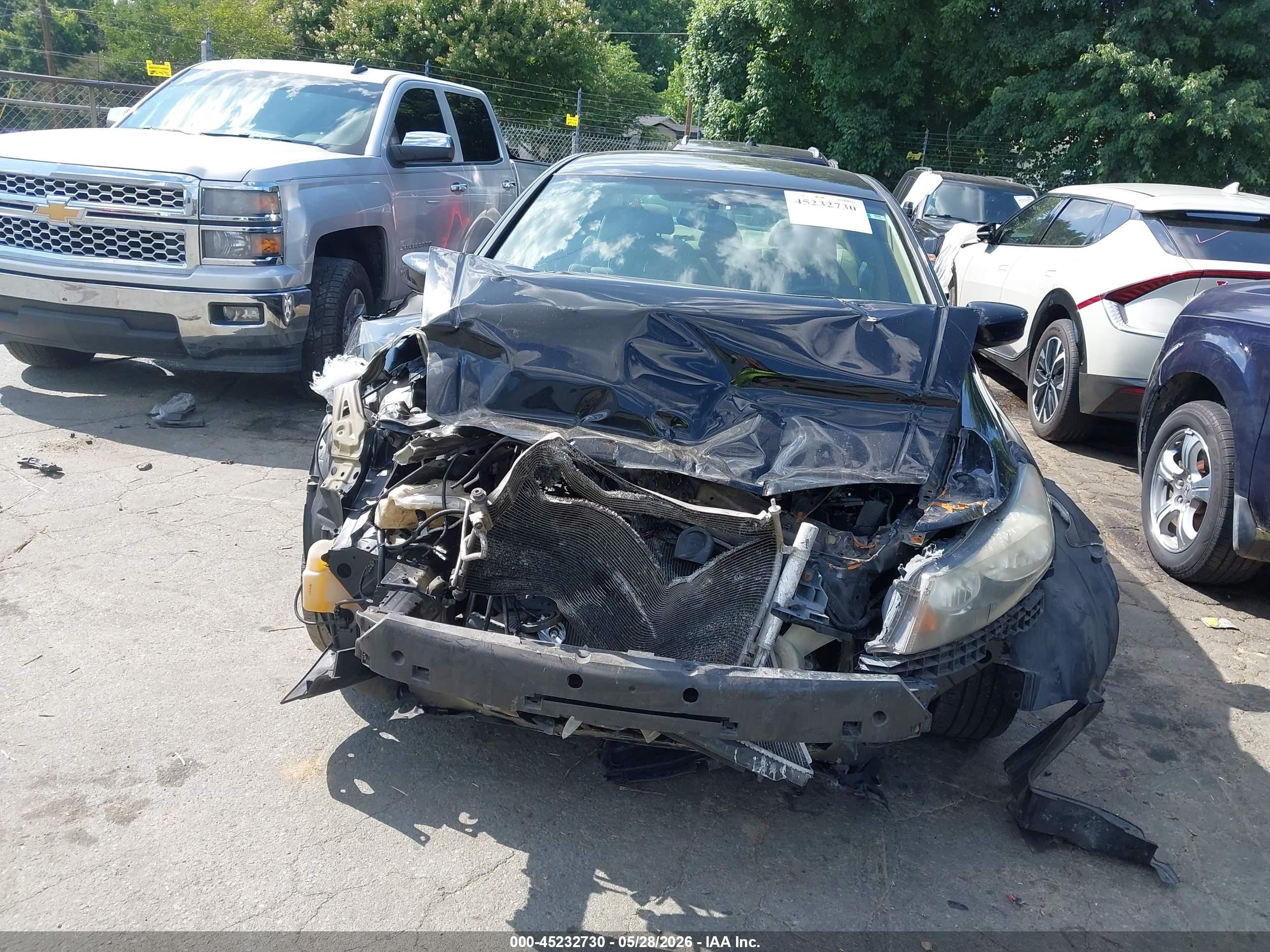 2012 Honda Accord 2.4 Se Black vin: 1HGCP2F6XCA171936