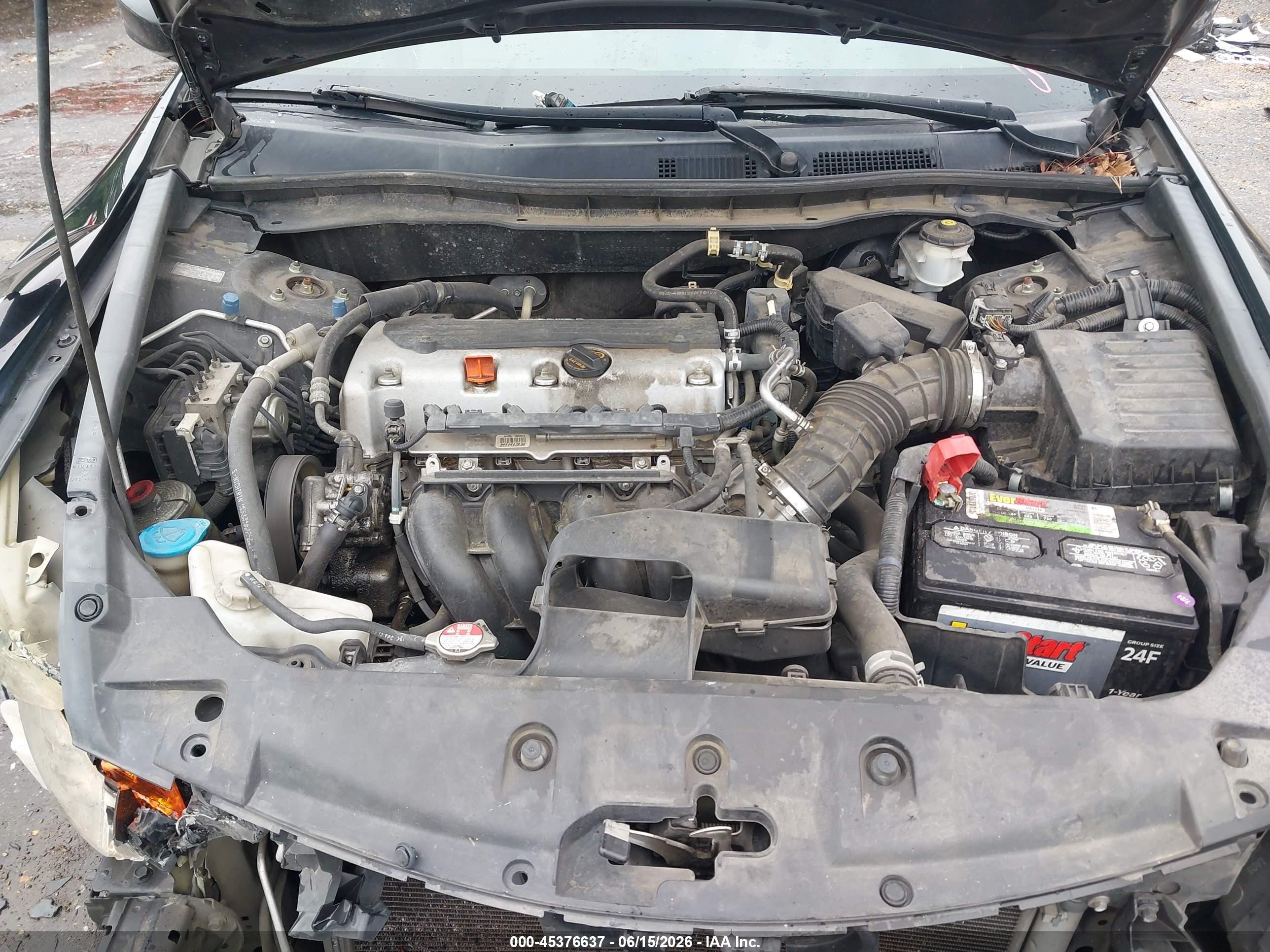2012 Honda Accord 2.4 Se Черный vin: 1HGCP2F6XCA176991