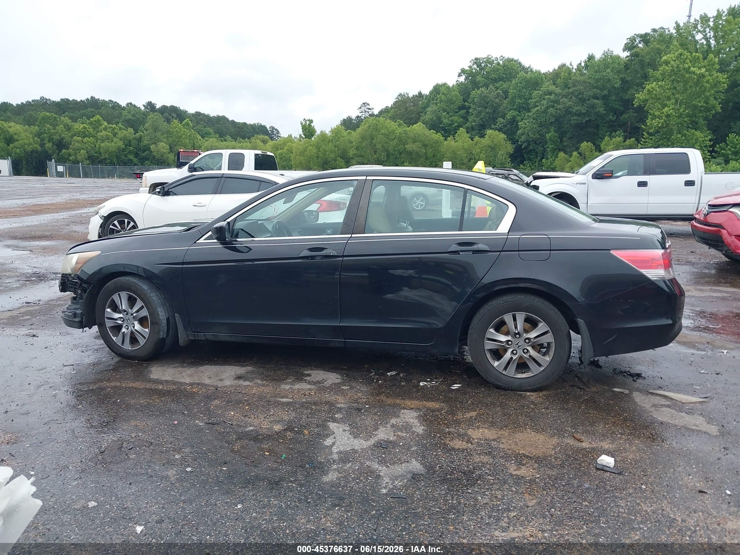 2012 Honda Accord 2.4 Se Черный vin: 1HGCP2F6XCA176991