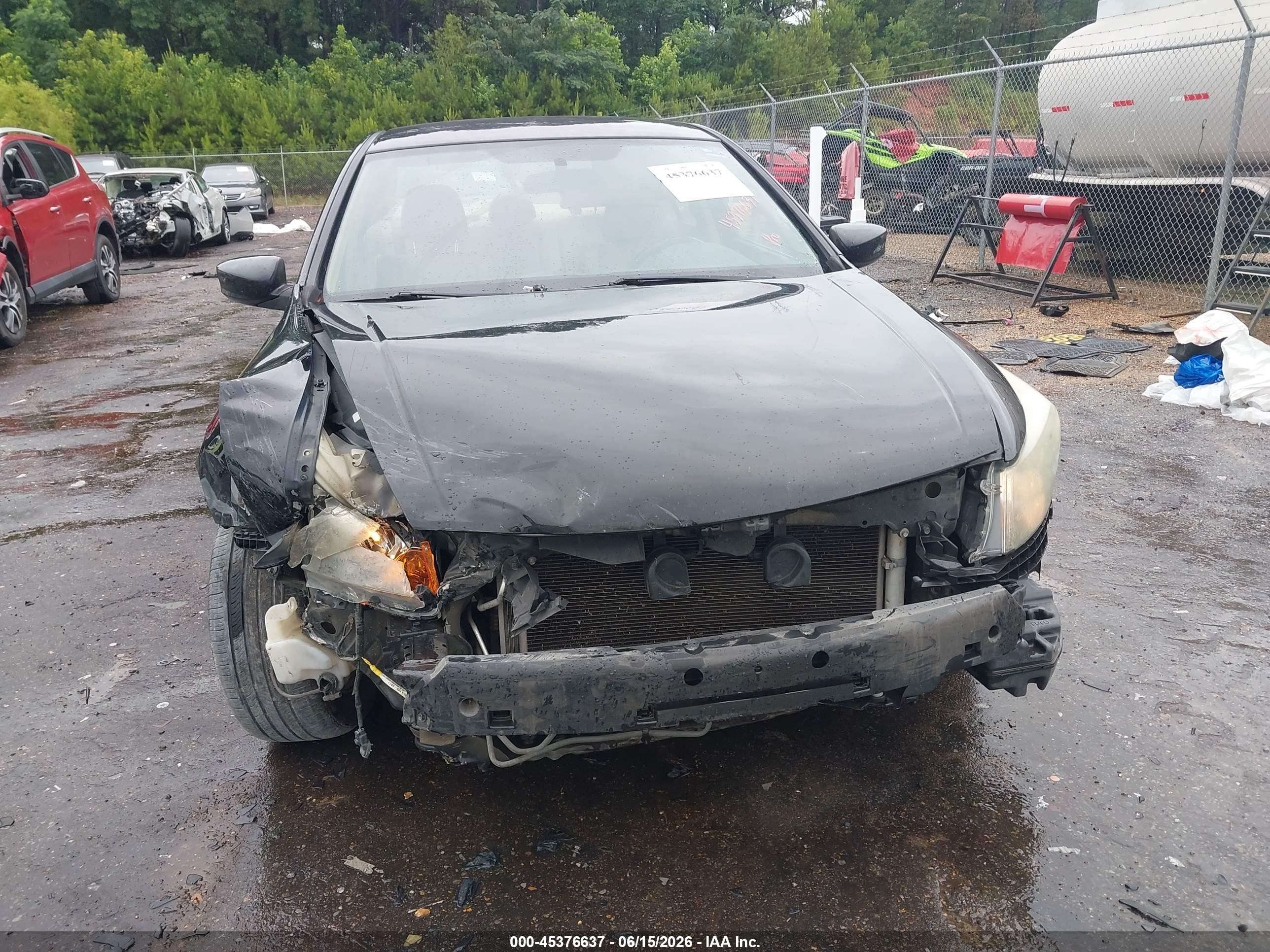 2012 Honda Accord 2.4 Se Черный vin: 1HGCP2F6XCA176991