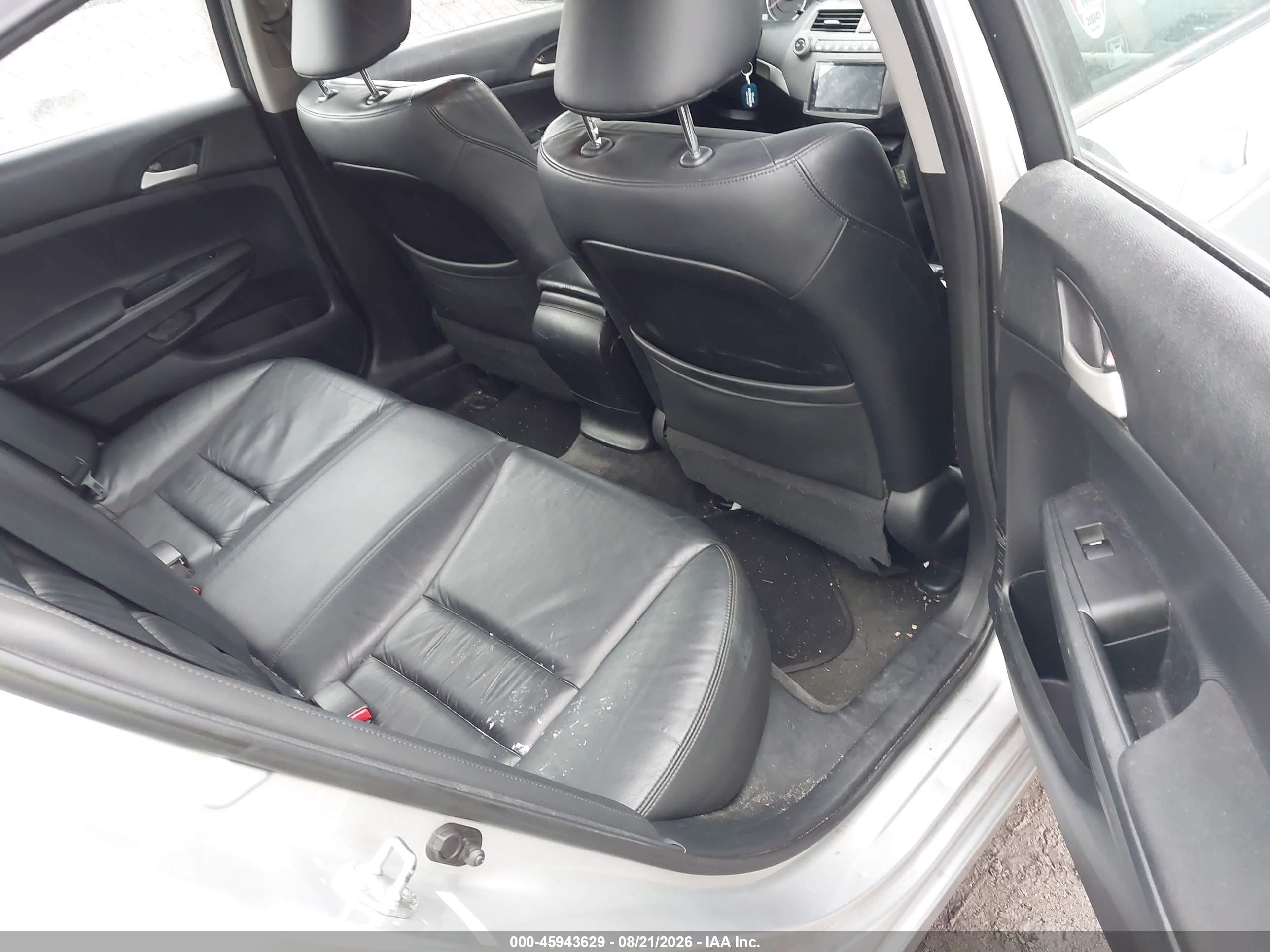 2012 Honda Accord 2.4 Se Серебряный vin: 1HGCP2F6XCA199347