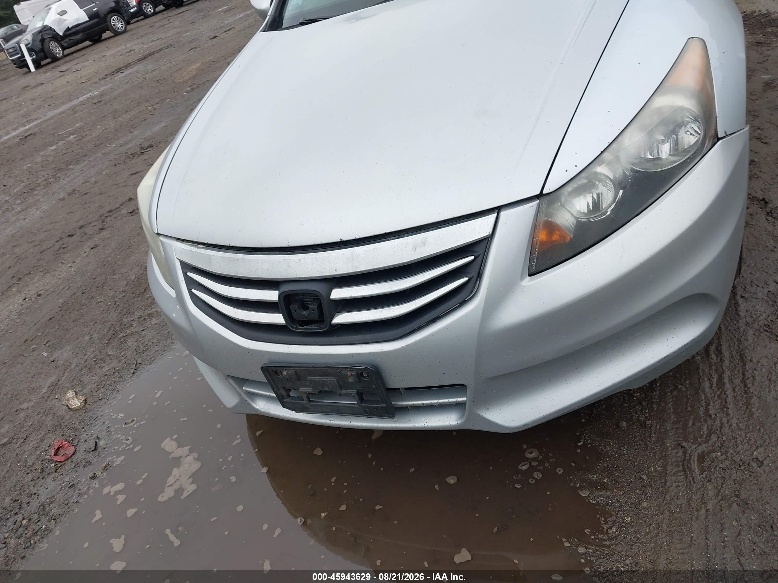 2012 Honda Accord 2.4 Se Серебряный vin: 1HGCP2F6XCA199347
