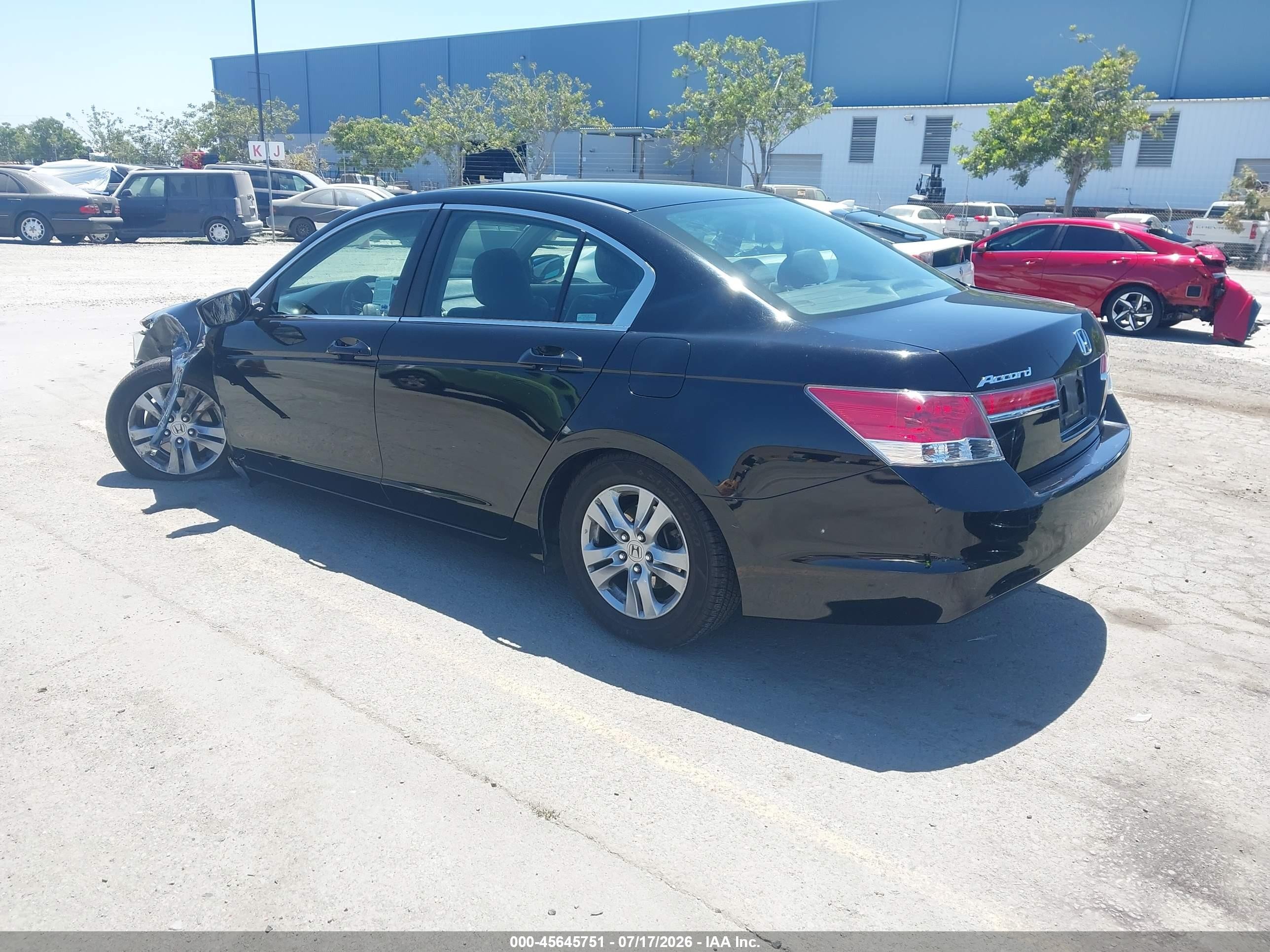 2012 Honda Accord 2.4 Se Черный vin: 1HGCP2F6XCA200741