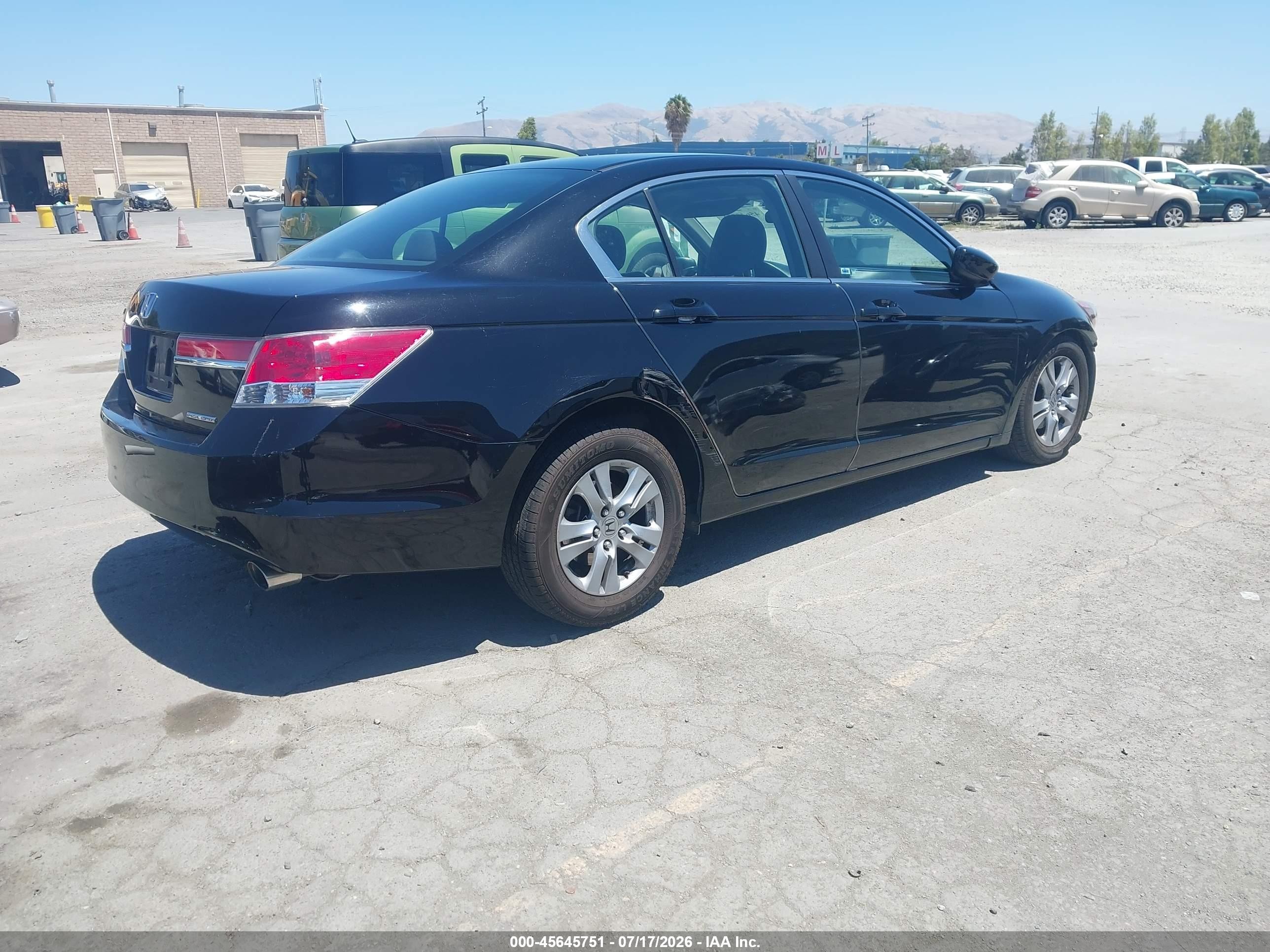 2012 Honda Accord 2.4 Se Черный vin: 1HGCP2F6XCA200741