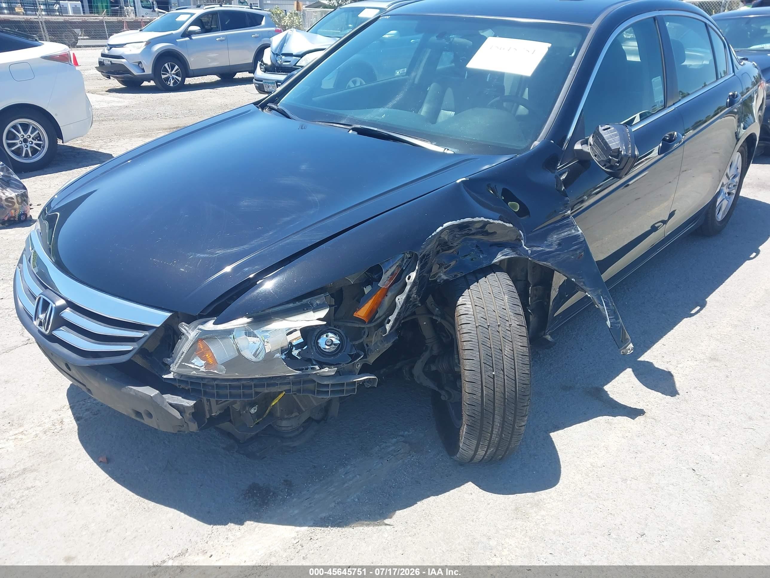 2012 Honda Accord 2.4 Se Черный vin: 1HGCP2F6XCA200741