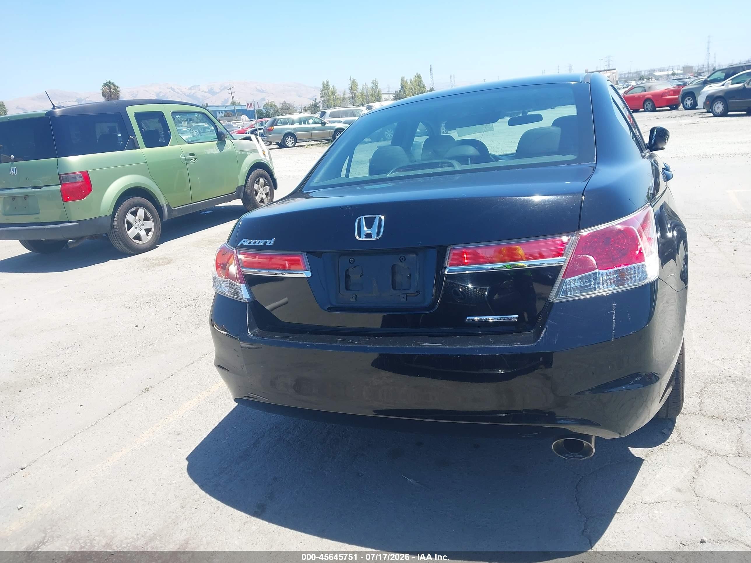 2012 Honda Accord 2.4 Se Черный vin: 1HGCP2F6XCA200741