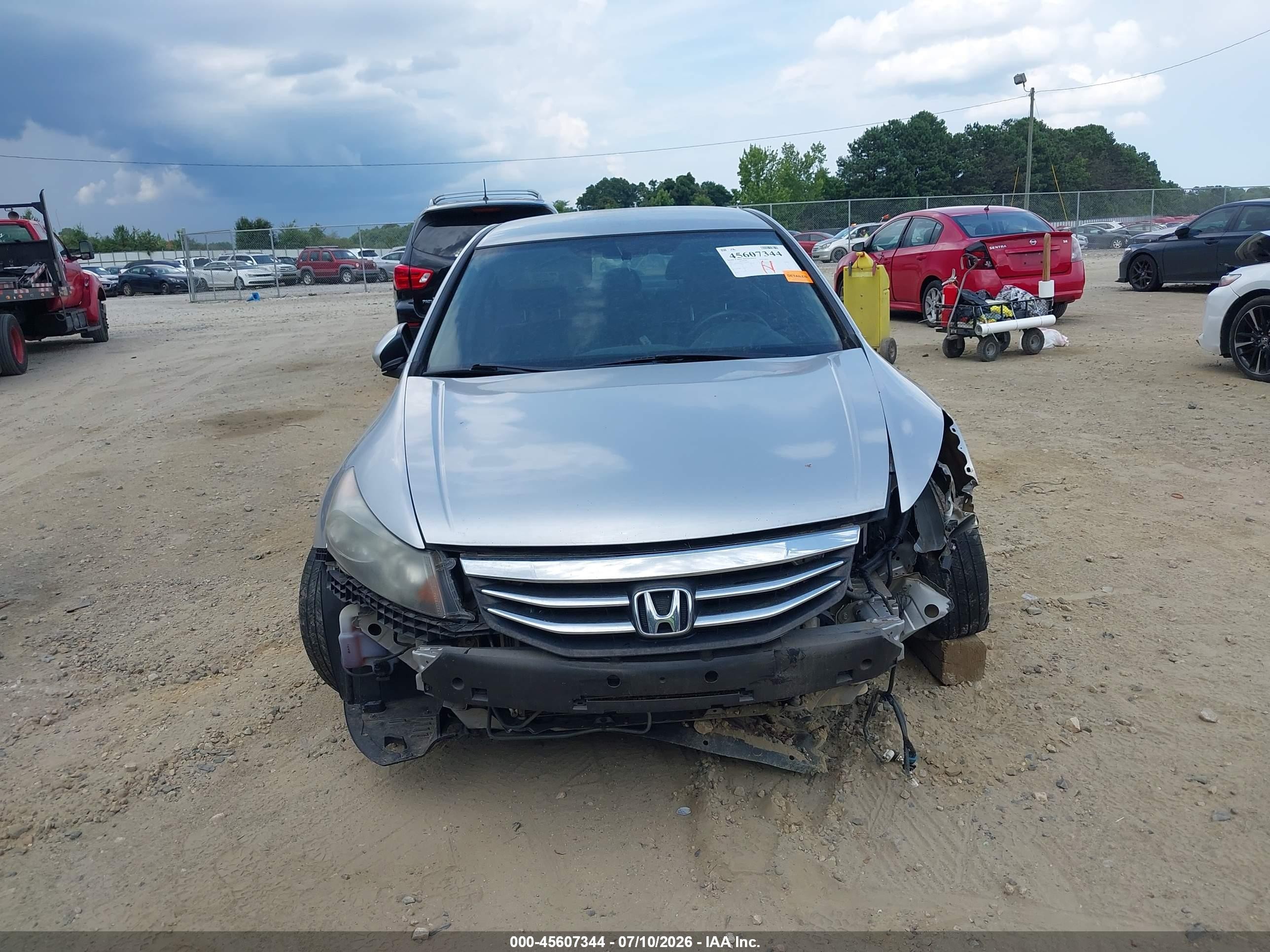 2012 Honda Accord 2.4 Se Silver vin: 1HGCP2F6XCA203297