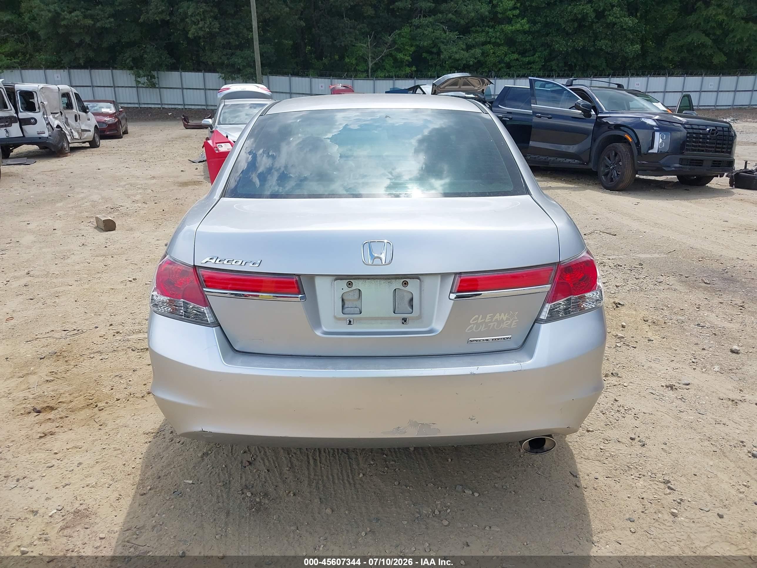 2012 Honda Accord 2.4 Se Silver vin: 1HGCP2F6XCA203297