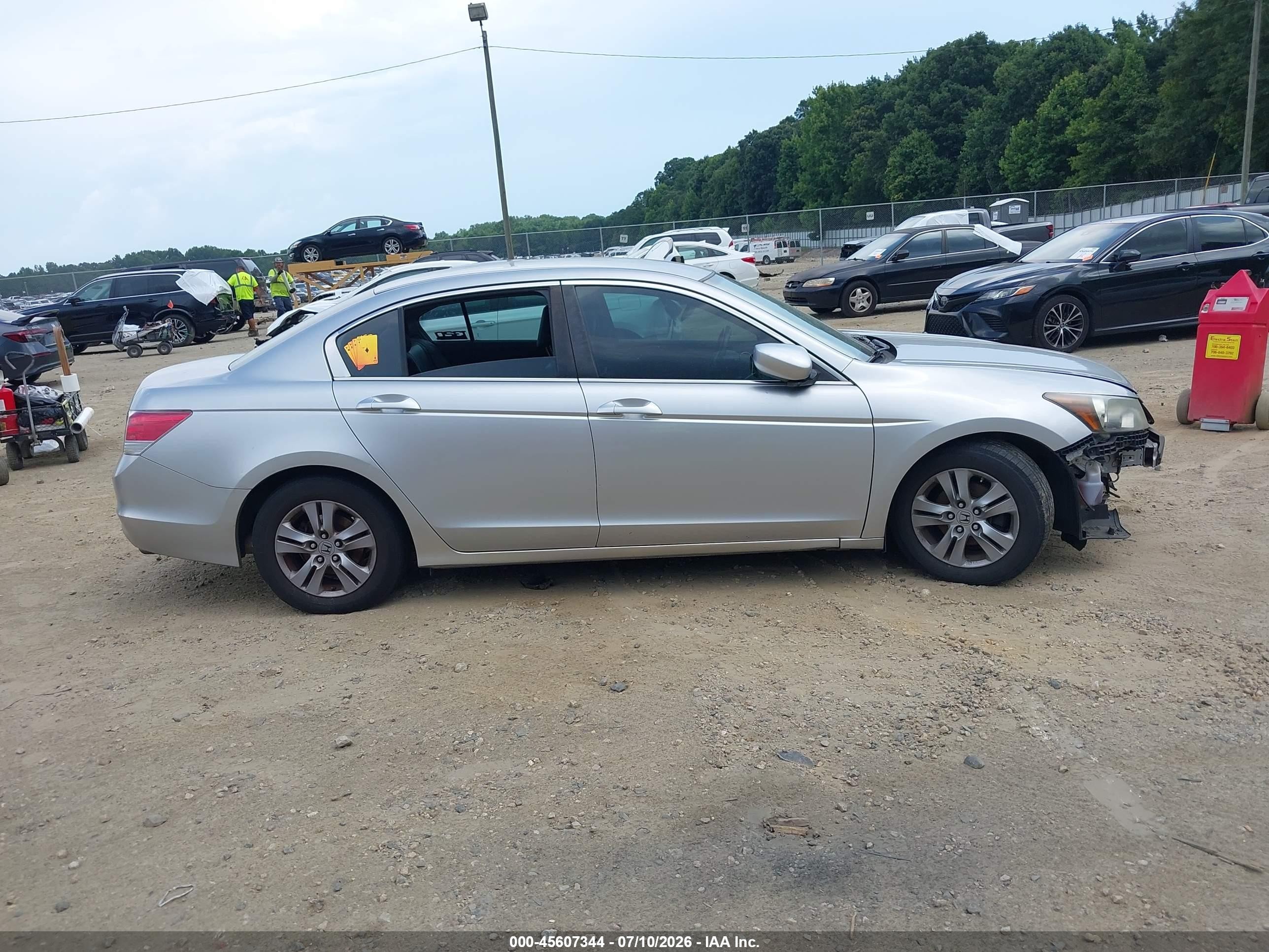 2012 Honda Accord 2.4 Se Silver vin: 1HGCP2F6XCA203297