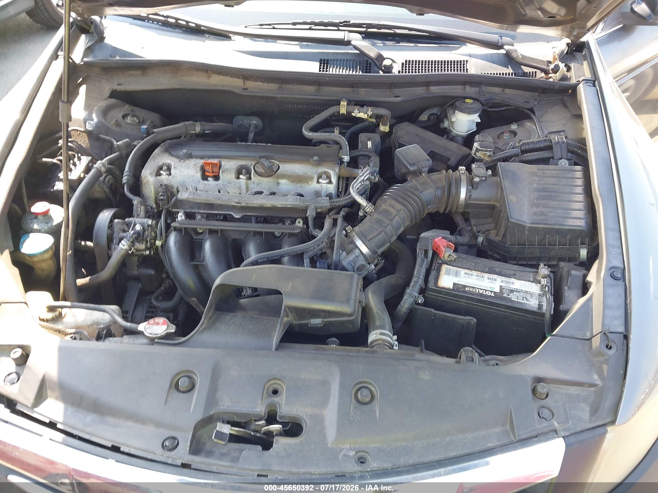 2012 Honda Accord 2.4 Se Gray vin: 1HGCP2F6XCA223971