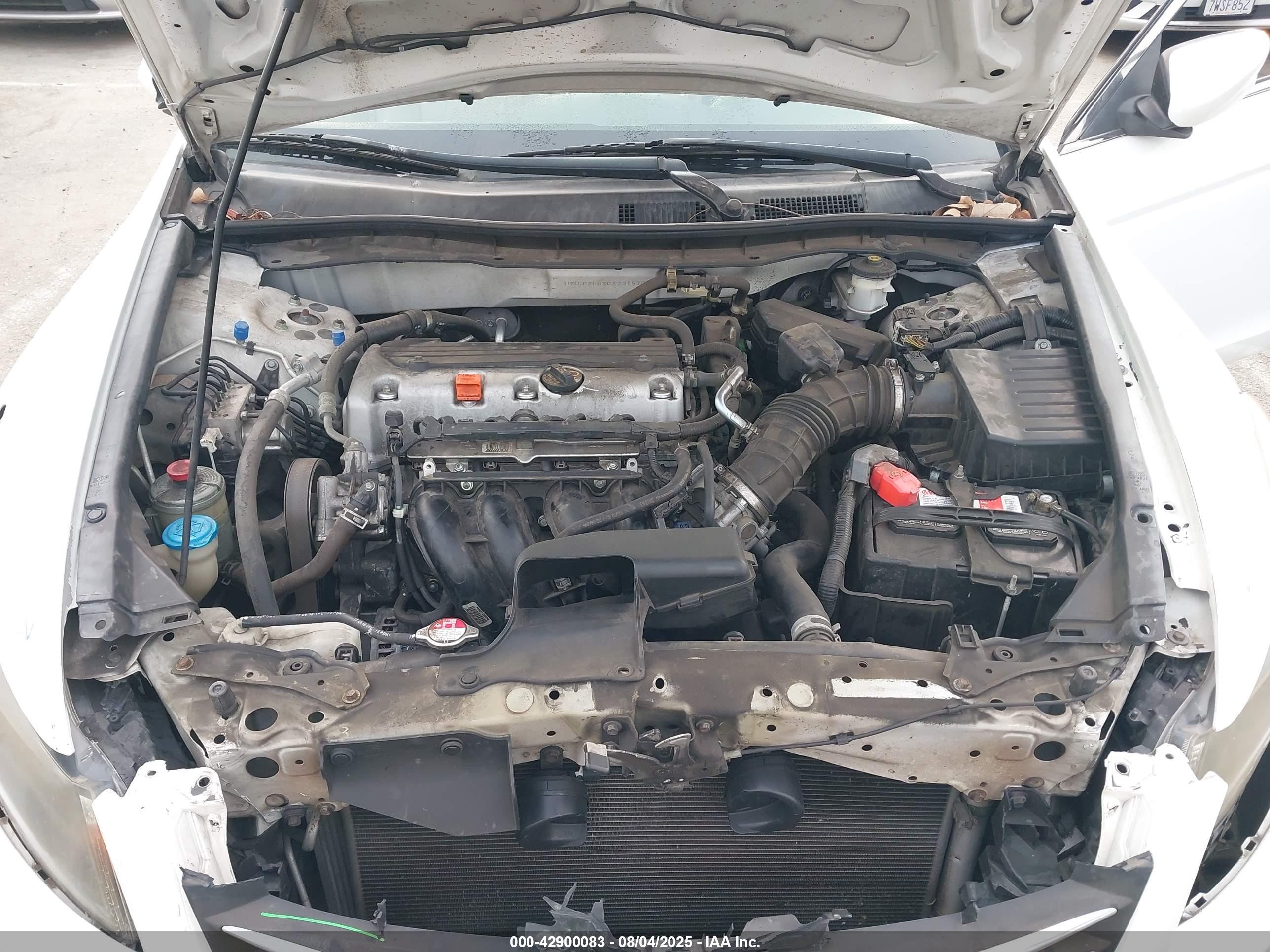 2012 Honda Accord 2.4 Se White vin: 1HGCP2F6XCA231570