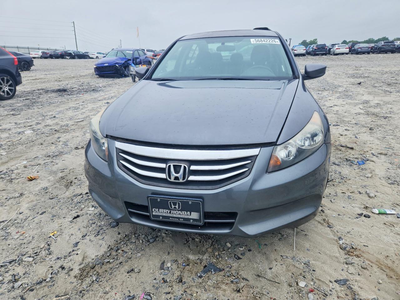 2012 Honda Accord Se Gray vin: 1HGCP2F6XCA242472