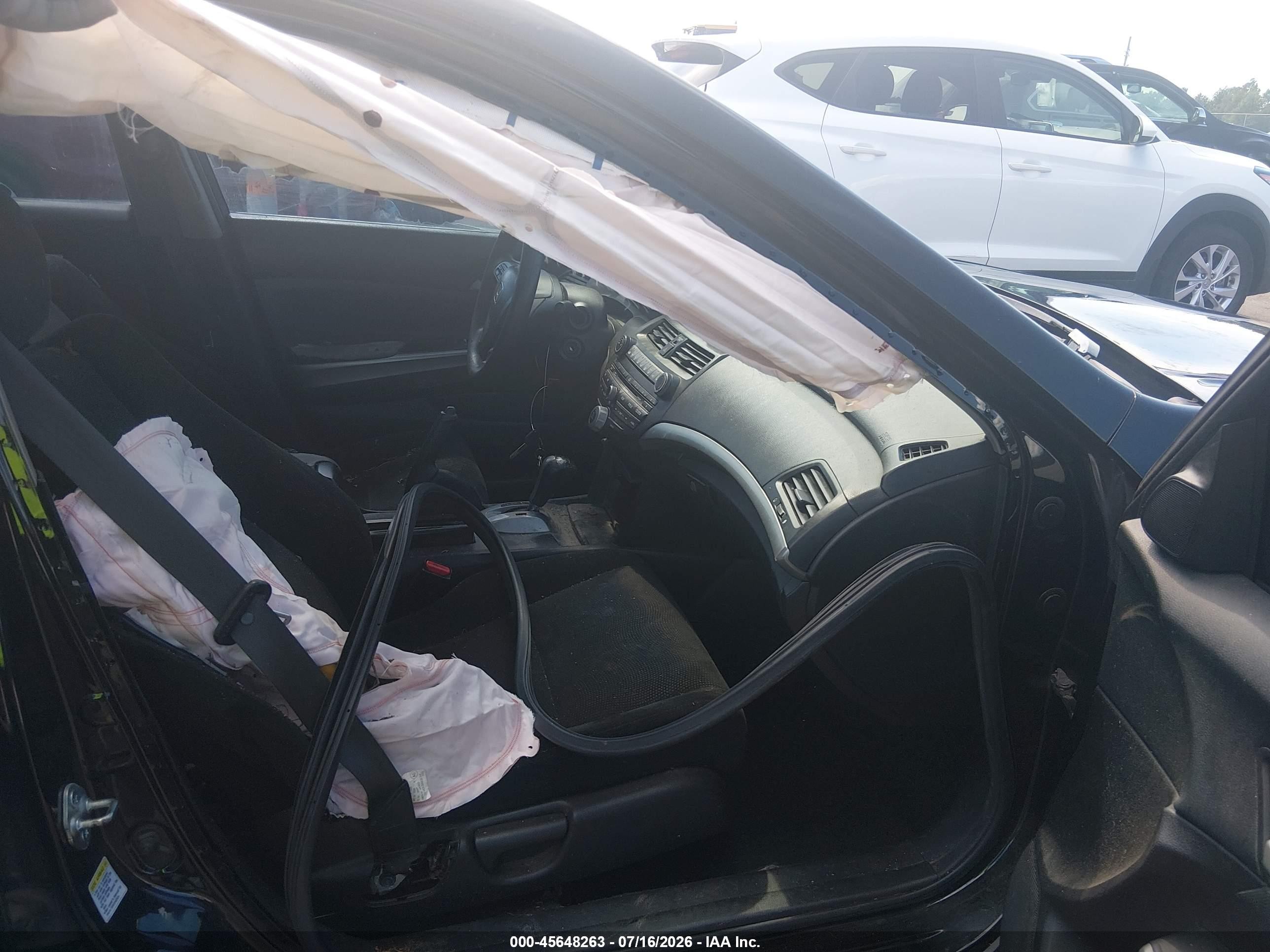 2010 Honda Accord 2.4 Ex Black vin: 1HGCP2F70AA031402