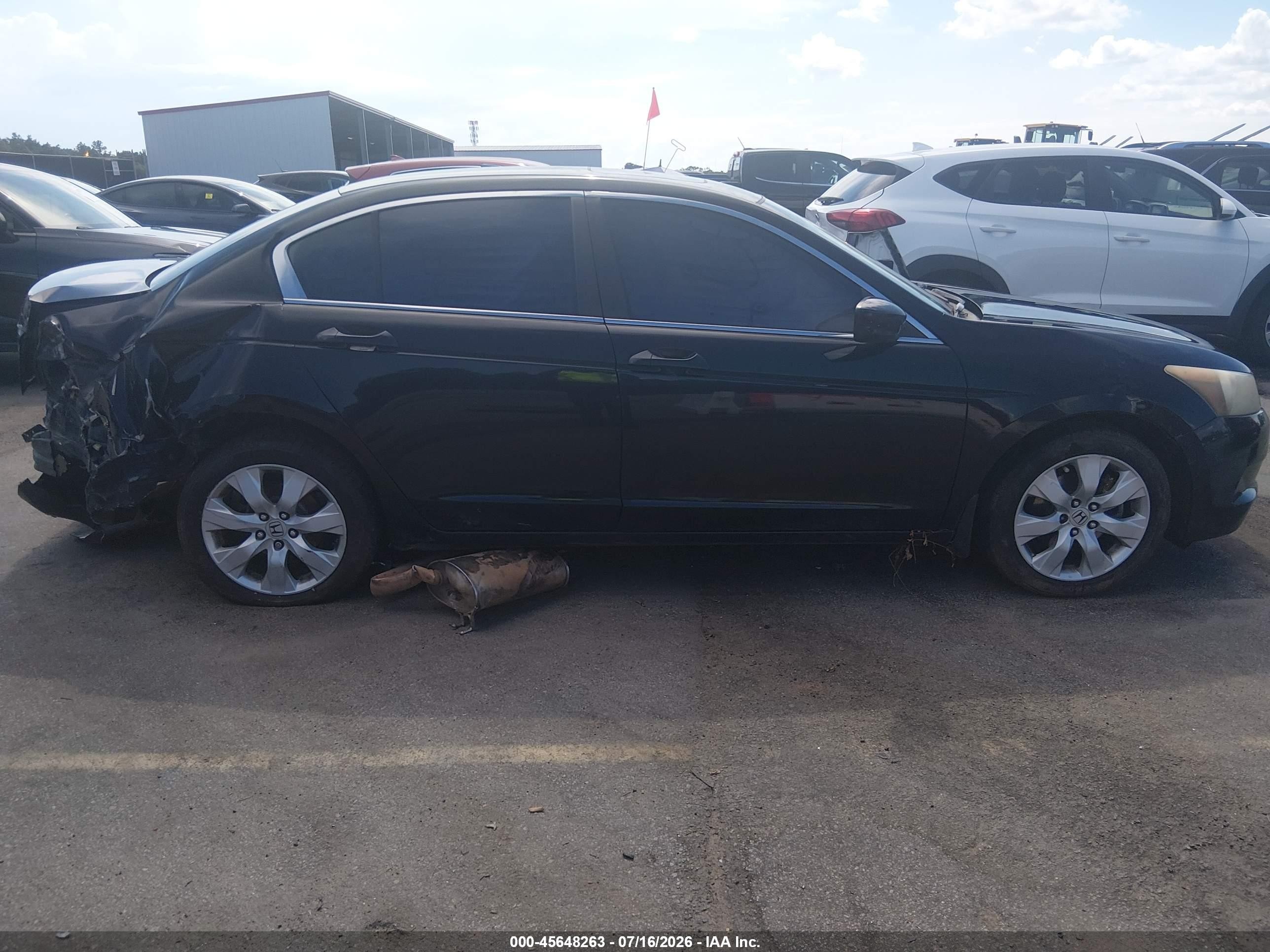 2010 Honda Accord 2.4 Ex Black vin: 1HGCP2F70AA031402