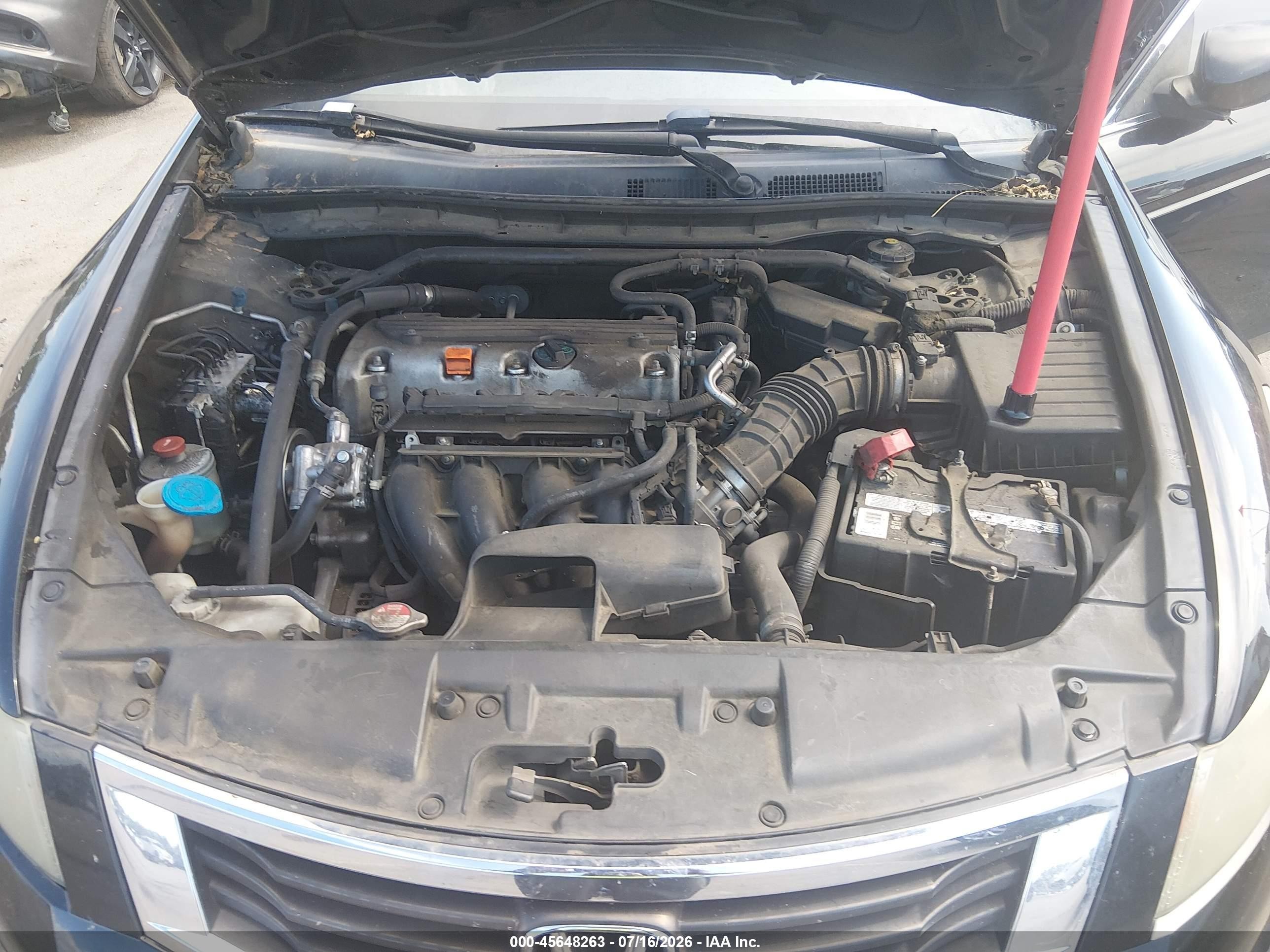 2010 Honda Accord 2.4 Ex Black vin: 1HGCP2F70AA031402