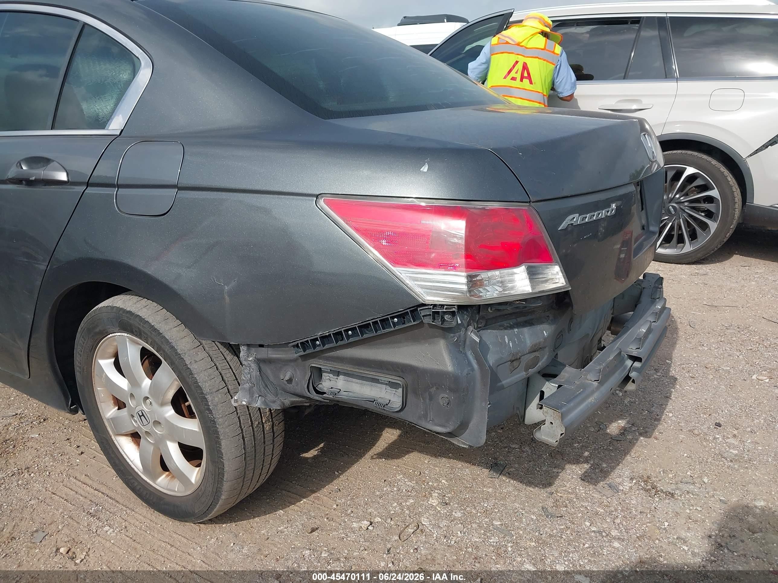 2010 Honda Accord 2.4 Ex Gray vin: 1HGCP2F70AA073455