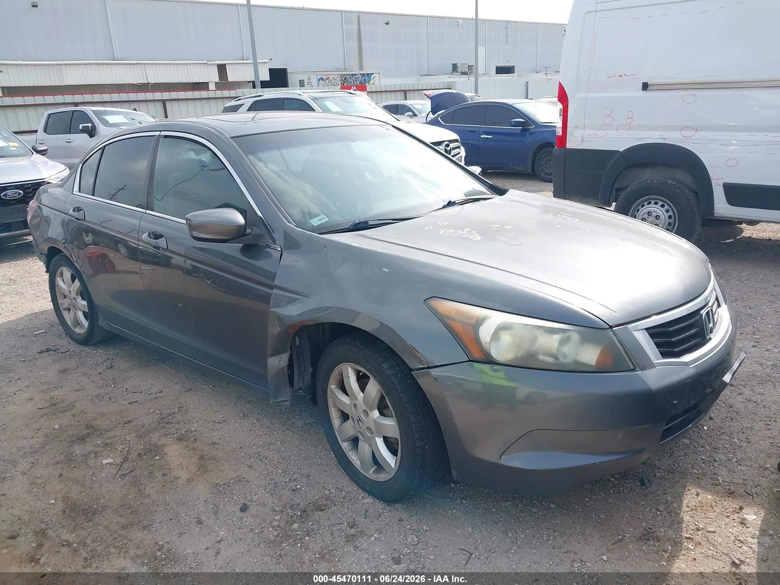 2010 Honda Accord 2.4 Ex Gray vin: 1HGCP2F70AA073455