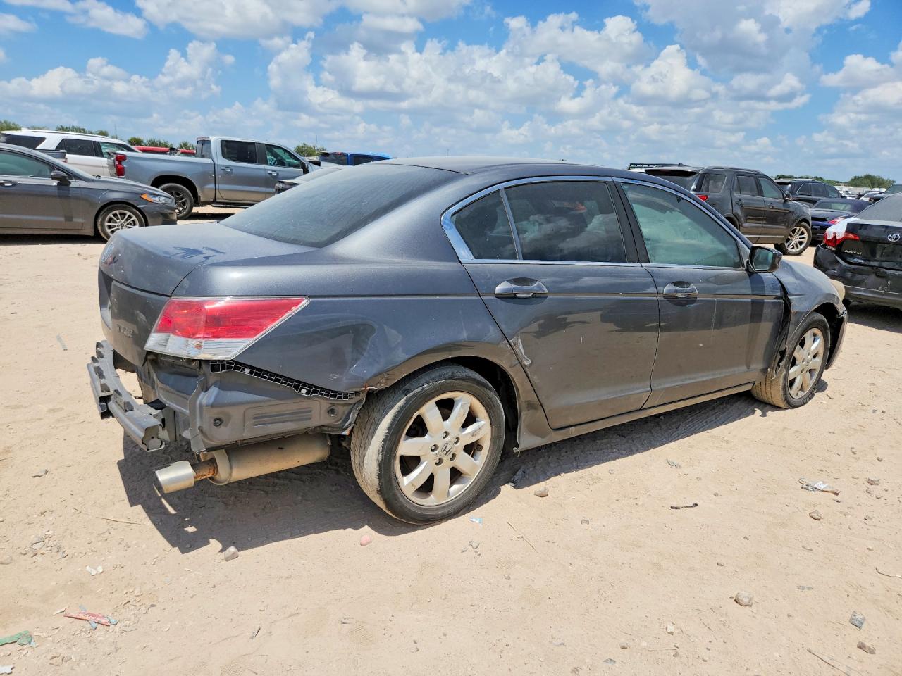 2010 Honda Accord Ex Gray vin: 1HGCP2F70AA073455