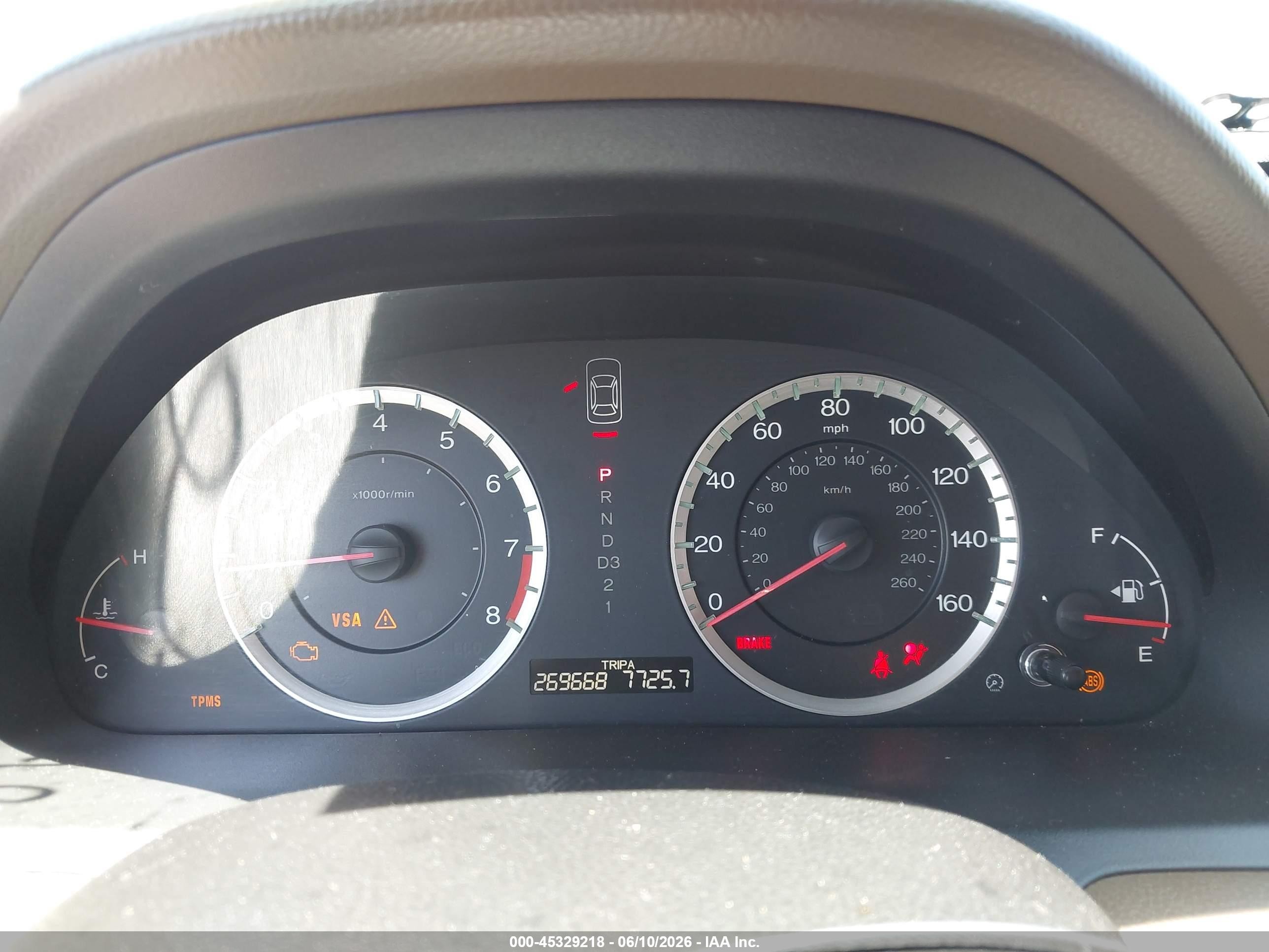 2010 Honda Accord 2.4 Ex Maroon vin: 1HGCP2F70AA104946