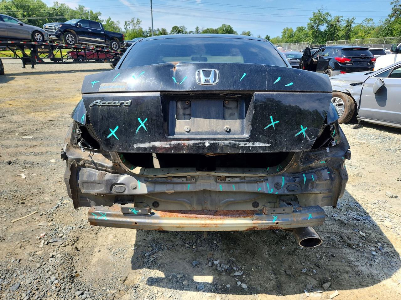 2010 Honda Accord Ex Черный vin: 1HGCP2F70AA122024